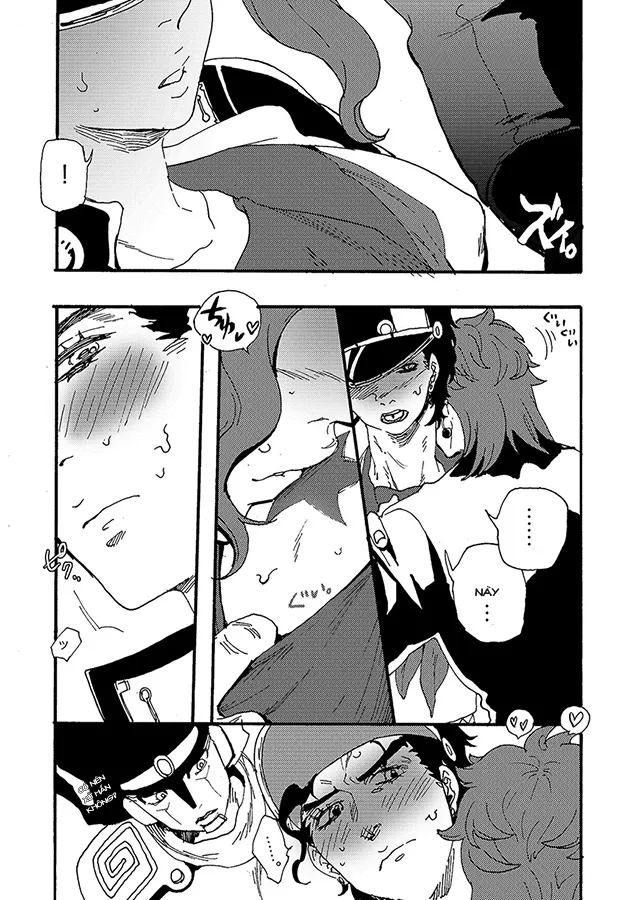 HentaiVN.net - Ảnh 12 - Chuyện tình vãi lọ (JoJo's Bizarre Adventure-Stardust Crusaders) [Bottom of Bottle] - Chap 1: Kặckyaoin x JôJô