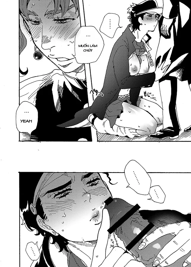 HentaiVN.net - Ảnh 16 - Chuyện tình vãi lọ (JoJo's Bizarre Adventure-Stardust Crusaders) [Bottom of Bottle] - Chap 1: Kặckyaoin x JôJô