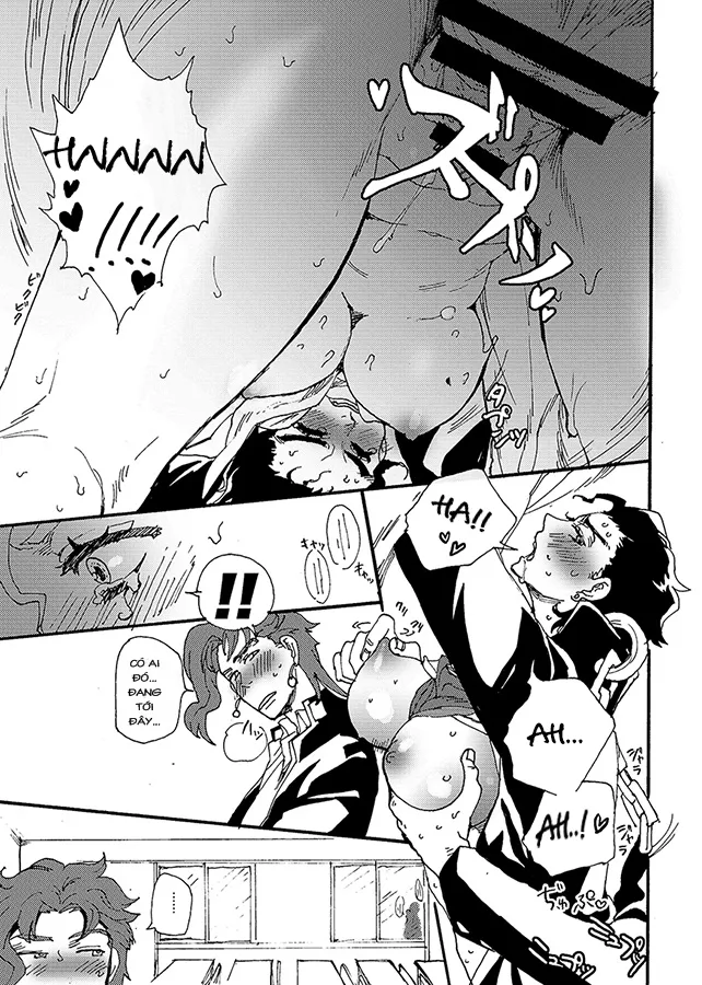 HentaiVN.net - Ảnh 19 - Chuyện tình vãi lọ (JoJo's Bizarre Adventure-Stardust Crusaders) [Bottom of Bottle] - Chap 1: Kặckyaoin x JôJô