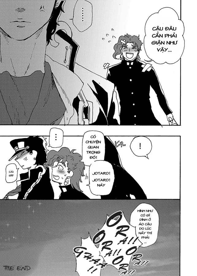 HentaiVN.net - Ảnh 24 - Chuyện tình vãi lọ (JoJo's Bizarre Adventure-Stardust Crusaders) [Bottom of Bottle] - Chap 1: Kặckyaoin x JôJô
