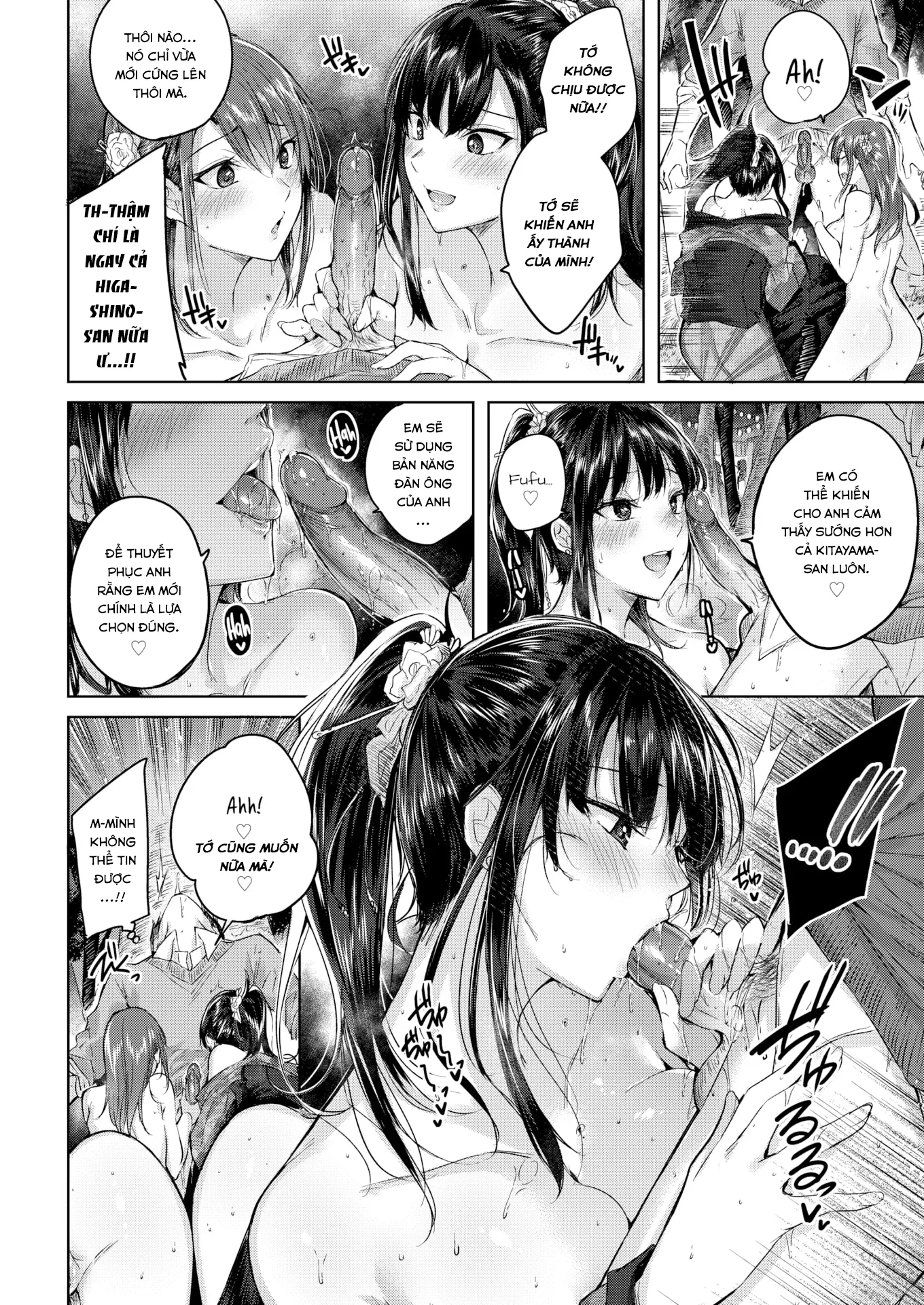 HentaiVN.net - Ảnh 8 - Triple Heaven - Oneshot [Không Che]