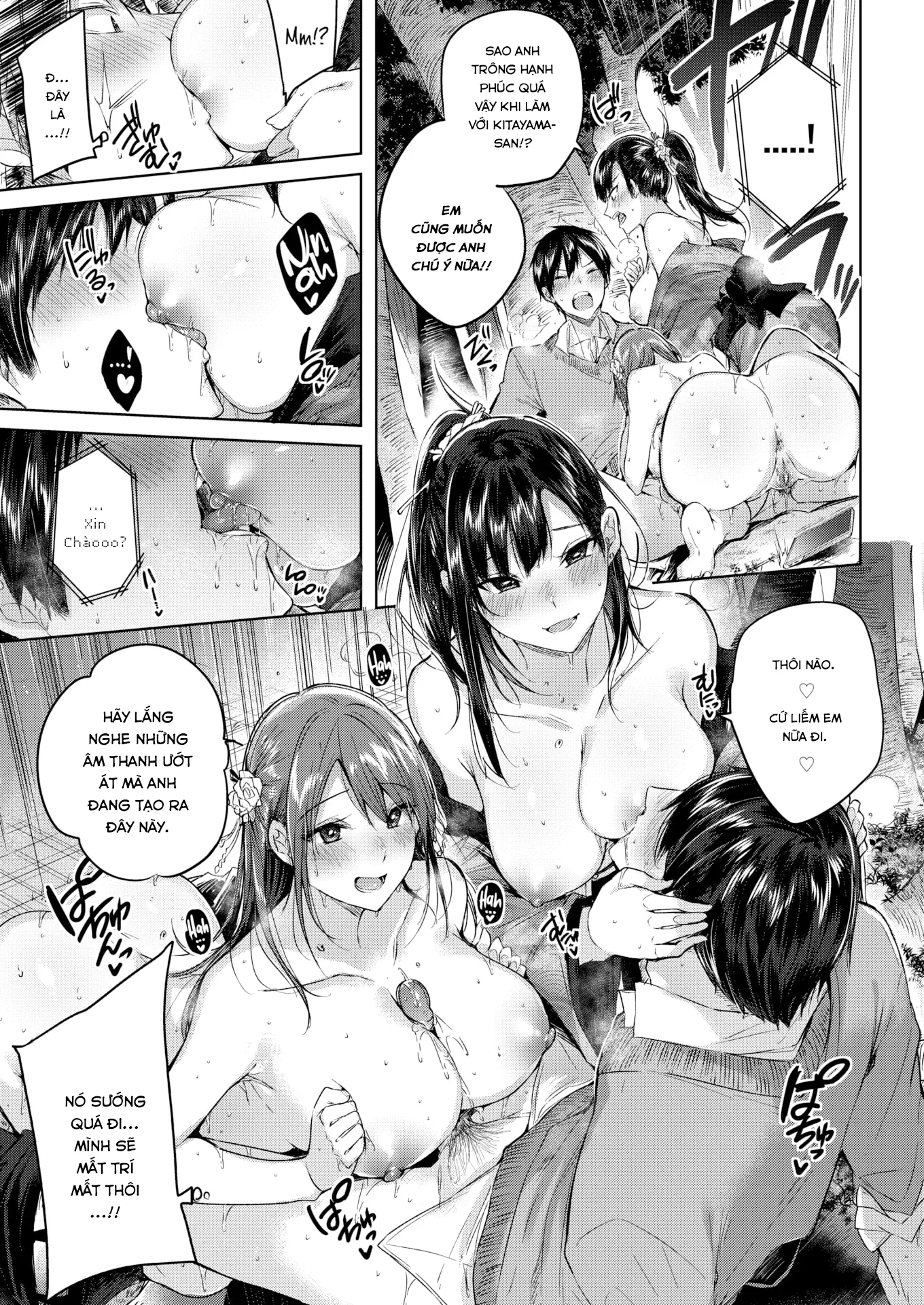 HentaiVN.net - Ảnh 13 - Triple Heaven - Oneshot [Không Che]