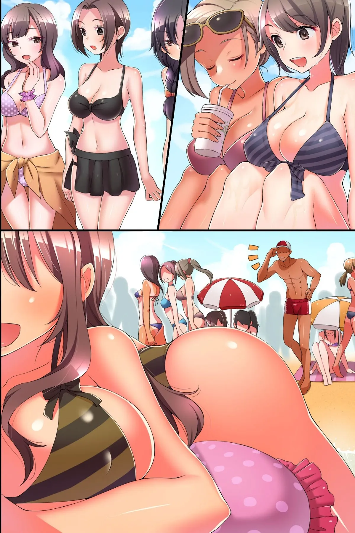 HentaiVN.net - Ảnh 4 - Dare Mo Ore Ni Kizukanai!? Mizugi Bijo O Yaritai Houdai, Suki Houdai! [Dare Mo Ore Ni Kizukanai] - Artist CG