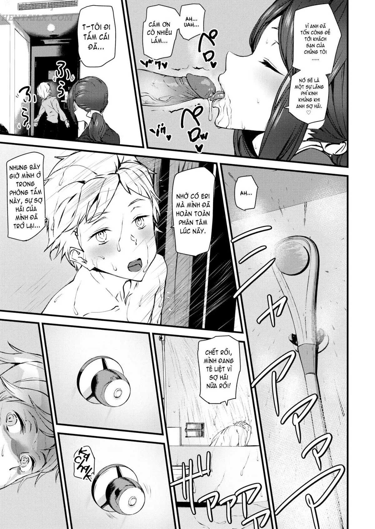 HentaiVN.net - Ảnh 11 - We Stayed at a Ghost Hotel [Comic Kairakuten 2019-01] - Oneshot