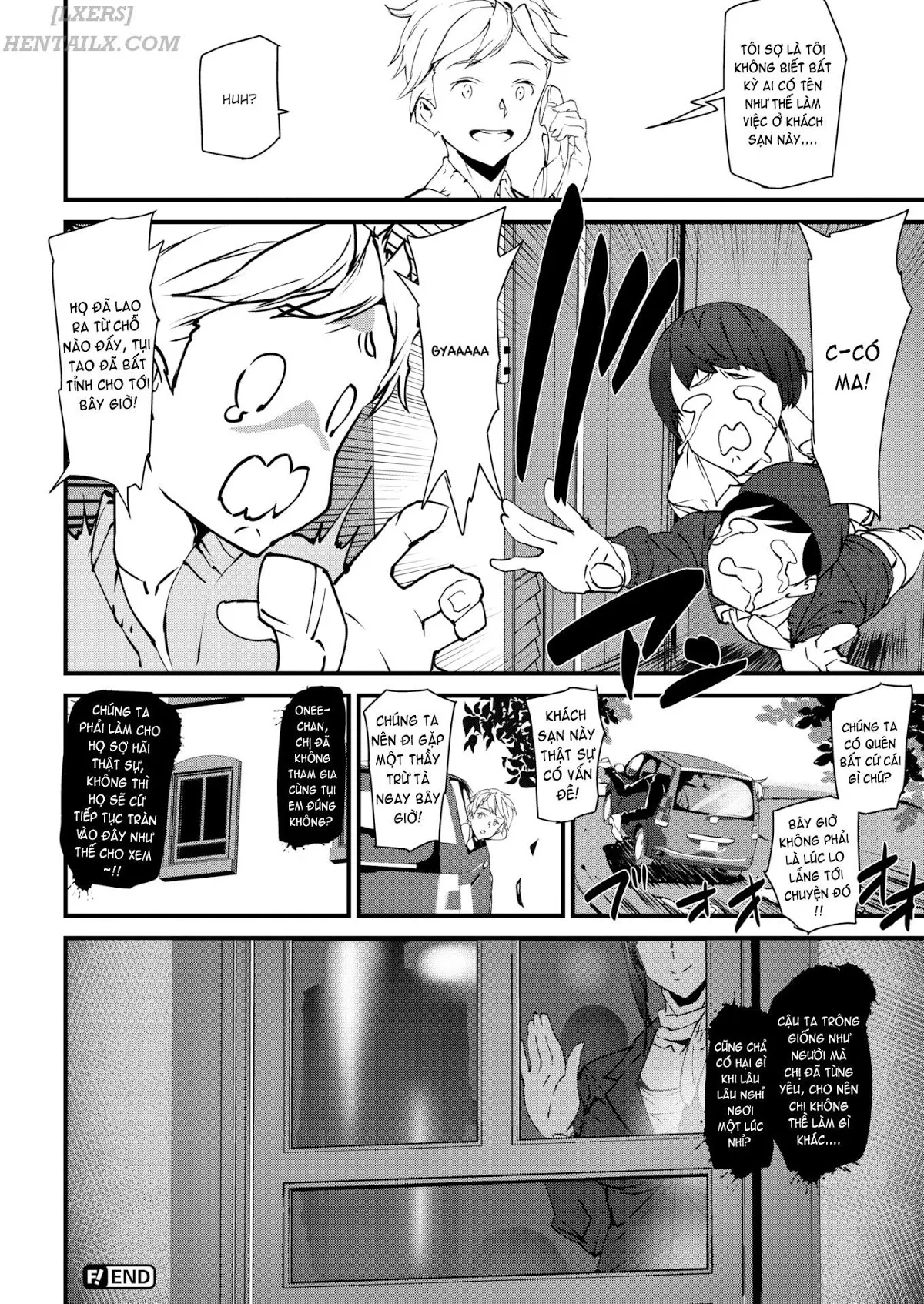 HentaiVN.net - Ảnh 18 - We Stayed at a Ghost Hotel [Comic Kairakuten 2019-01] - Oneshot