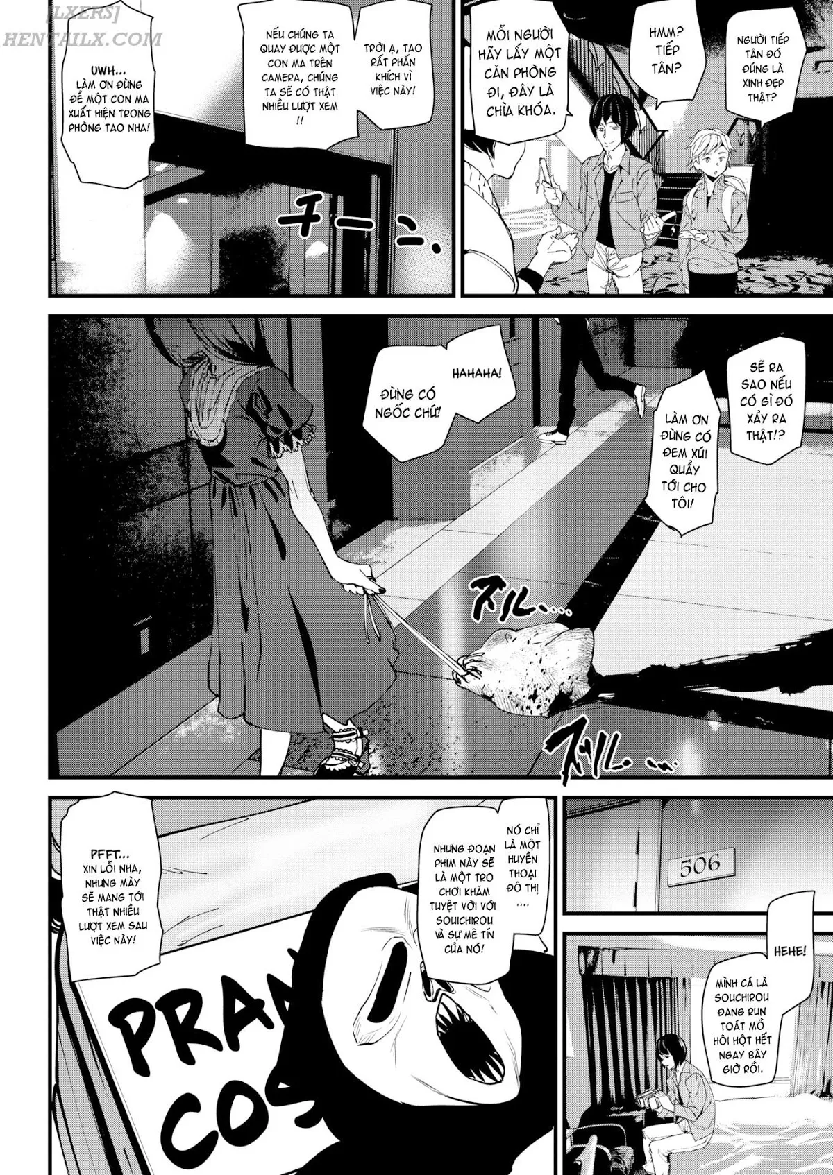 HentaiVN.net - Ảnh 4 - We Stayed at a Ghost Hotel [Comic Kairakuten 2019-01] - Oneshot