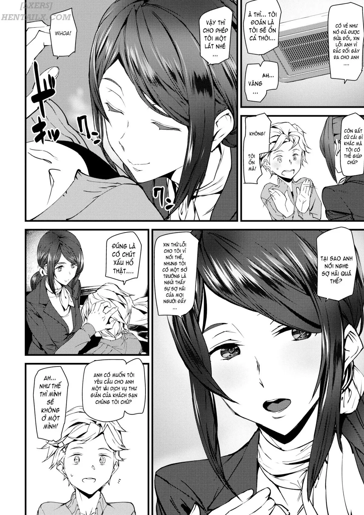 HentaiVN.net - Ảnh 8 - We Stayed at a Ghost Hotel [Comic Kairakuten 2019-01] - Oneshot