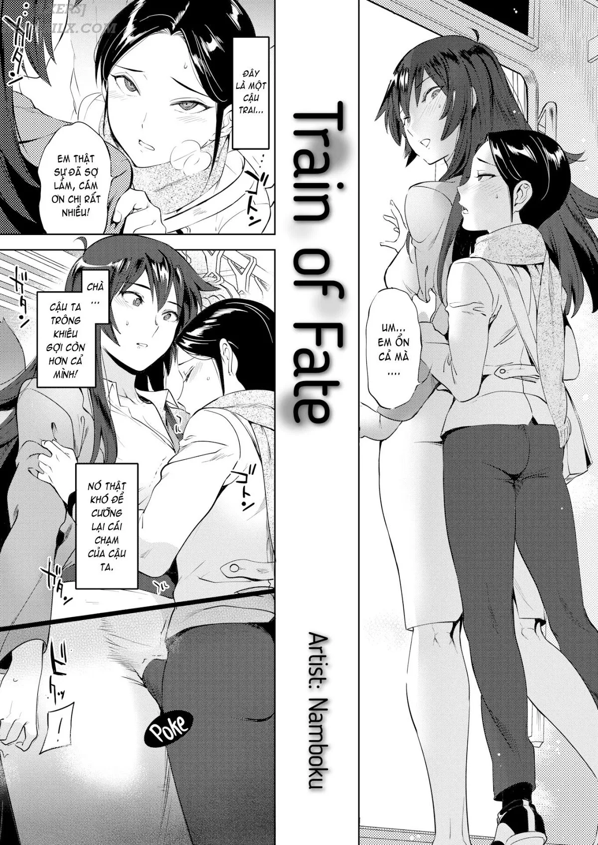HentaiVN.net - Ảnh 4 - Train of Fate [Comic Kairakuten 2016-02] - Oneshot