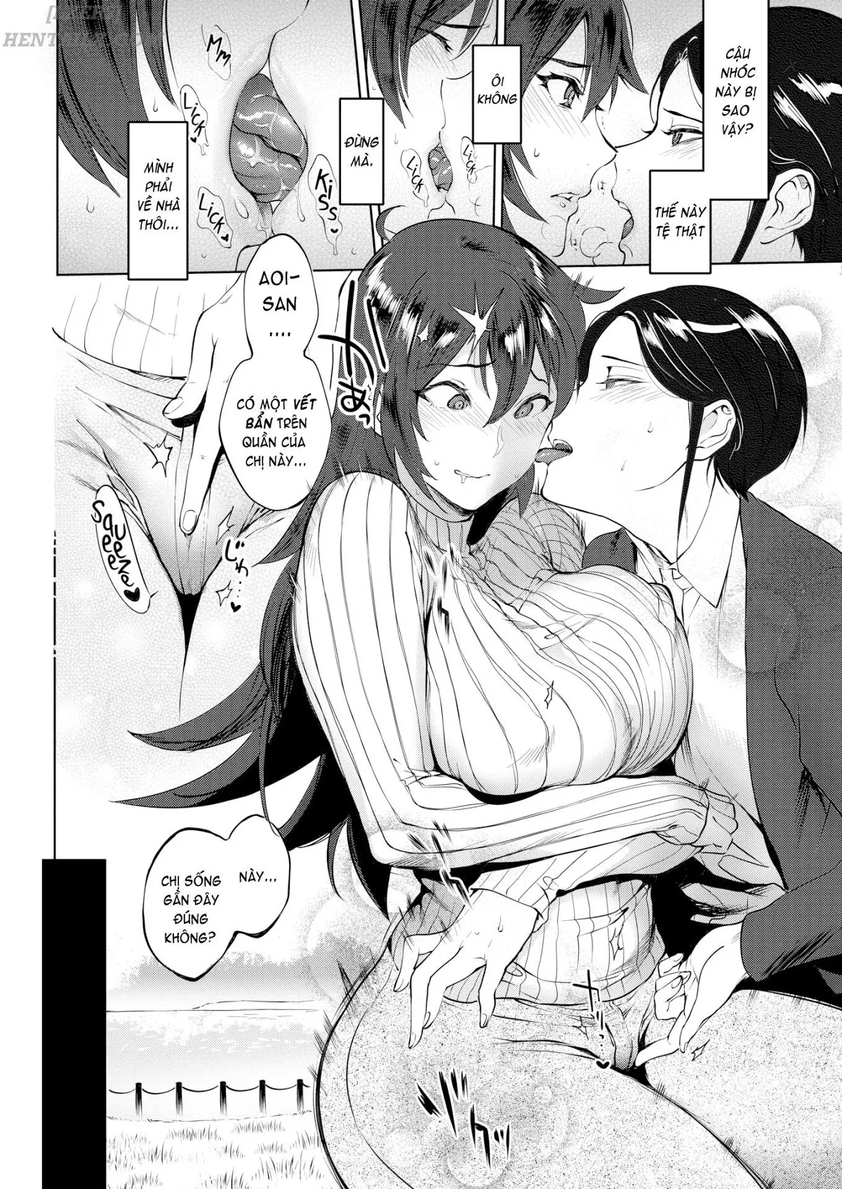 HentaiVN.net - Ảnh 8 - Train of Fate [Comic Kairakuten 2016-02] - Oneshot