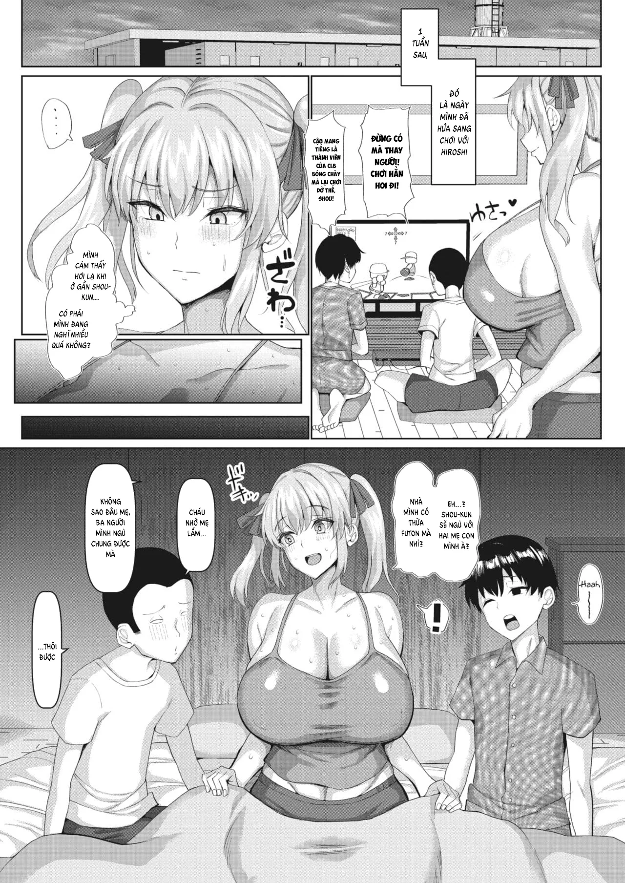 HentaiVN.net - Ảnh 9 - Muchimuchi Mama Bundori Daisakusen [ムチムチママぶん捕り大作戦] - Oneshot