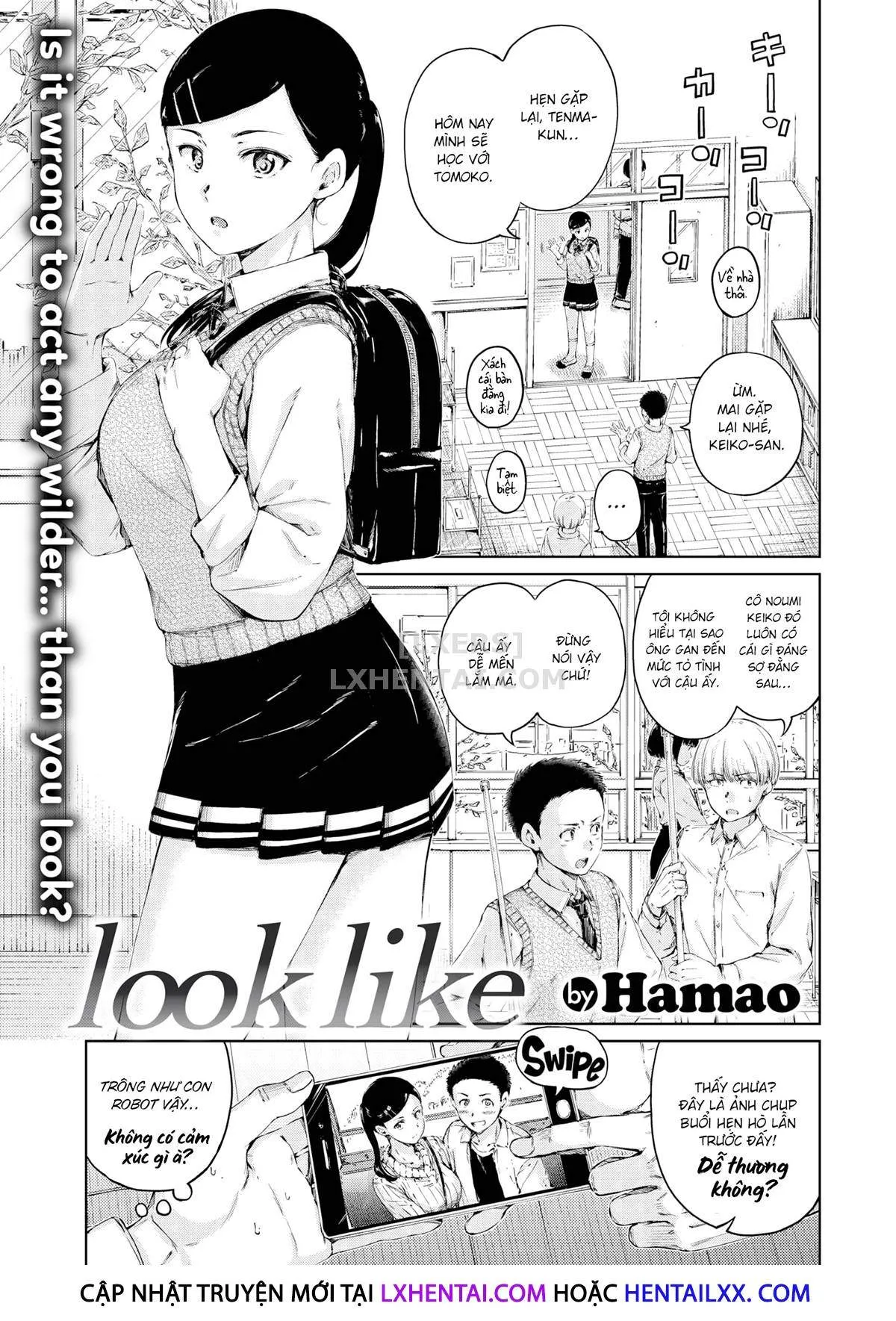 HentaiVN.net - Ảnh 3 - Look Like [Comic Kairakuten 2020-12] - Oneshot