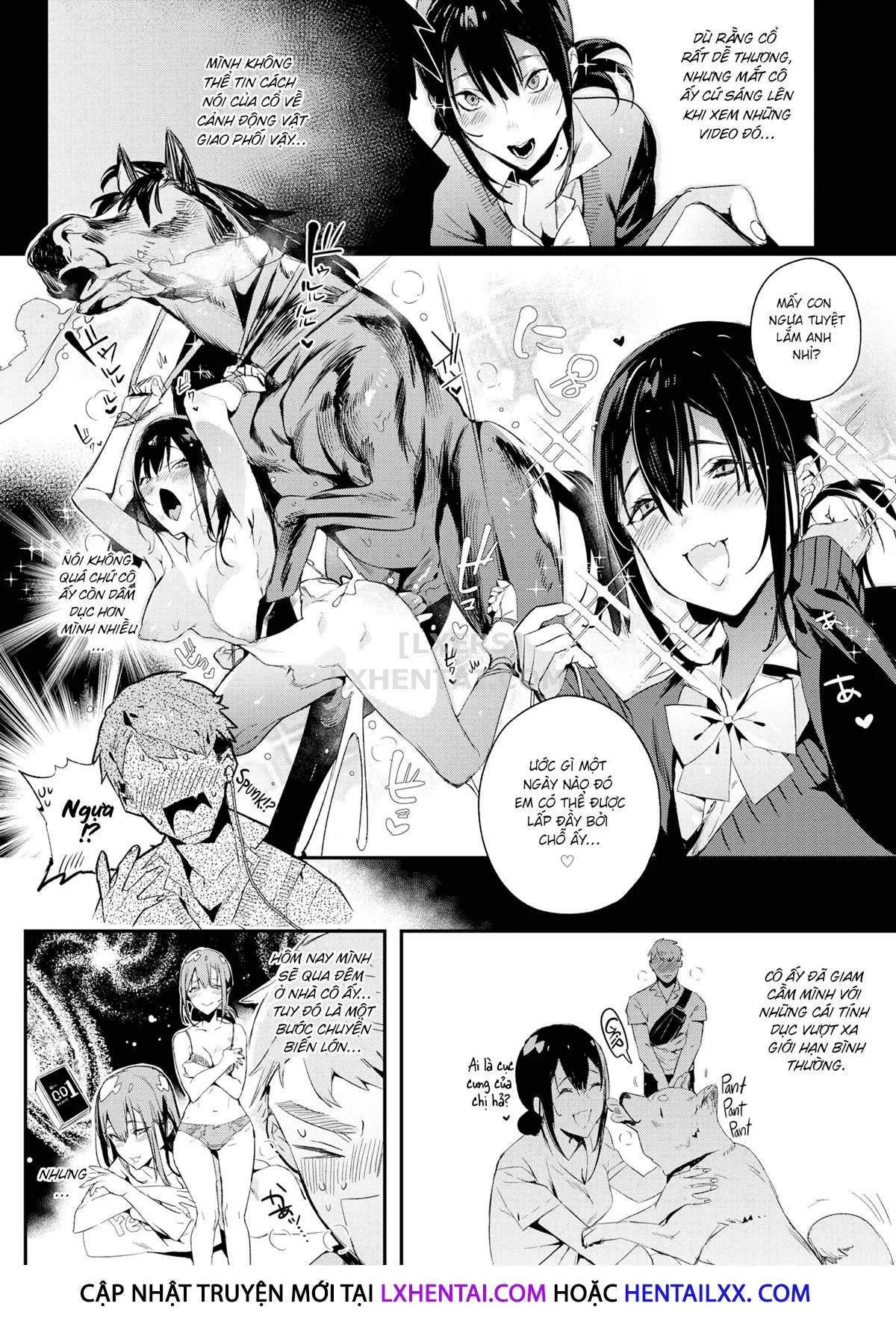 HentaiVN.net - Ảnh 7 - Is There Any Beast That Can Resist Sowing Its Seed? [COMIC Kairakuten BEAST 2020 10] - Oneshot