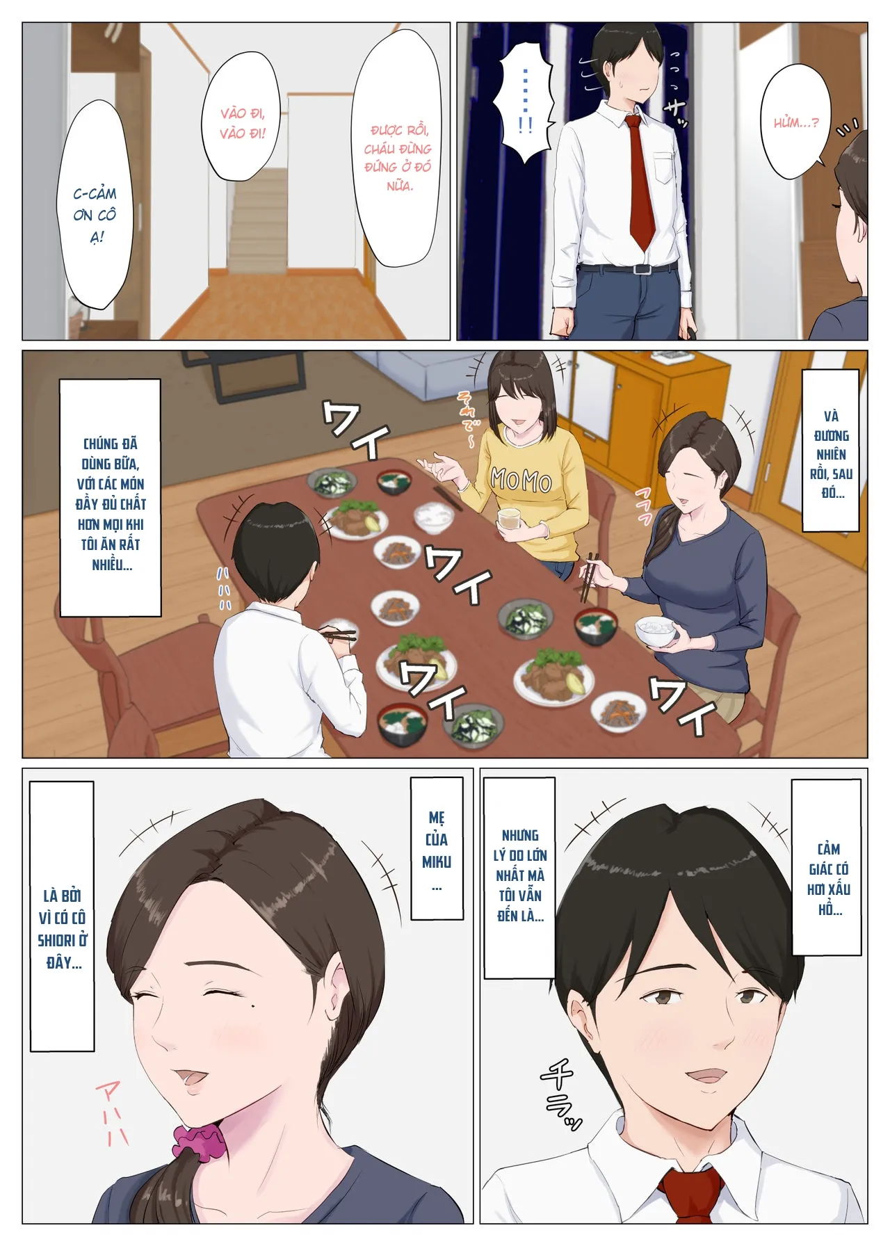 HentaiVN.net - Ảnh 10 - Người phụ nữ giống mẹ tôi [Haha ni nita Hito ~Zenpen~ A Motherly Woman] - Chap 1.1