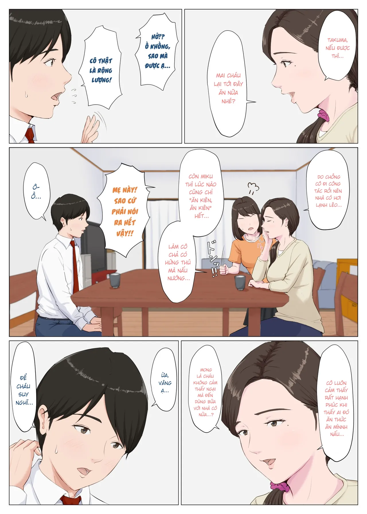 HentaiVN.net - Ảnh 8 - Người phụ nữ giống mẹ tôi [Haha ni nita Hito ~Zenpen~ A Motherly Woman] - Chap 1.1