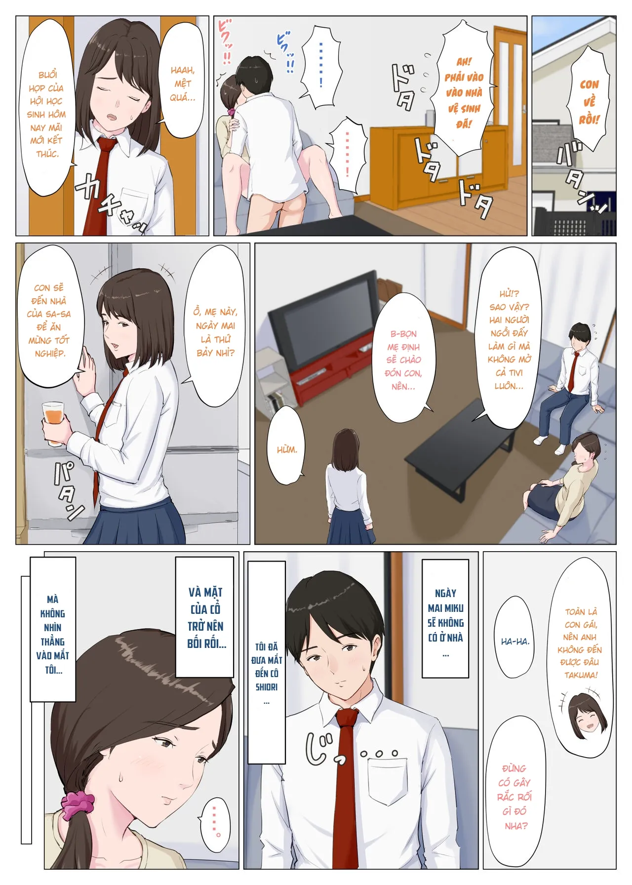 HentaiVN.net - Ảnh 11 - Người phụ nữ giống mẹ tôi [Haha ni nita Hito ~Zenpen~ A Motherly Woman] - Chap 1.2