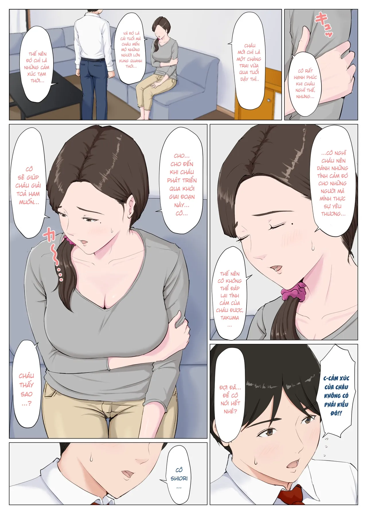 HentaiVN.net - Ảnh 3 - Người phụ nữ giống mẹ tôi [Haha ni nita Hito ~Zenpen~ A Motherly Woman] - Chap 1.2