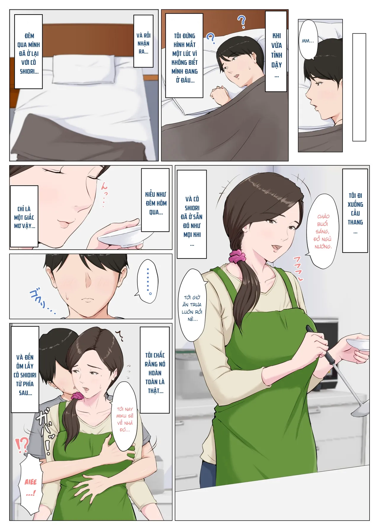 HentaiVN.net - Ảnh 16 - Người phụ nữ giống mẹ tôi [Haha ni nita Hito ~Zenpen~ A Motherly Woman] - Chap 1.3