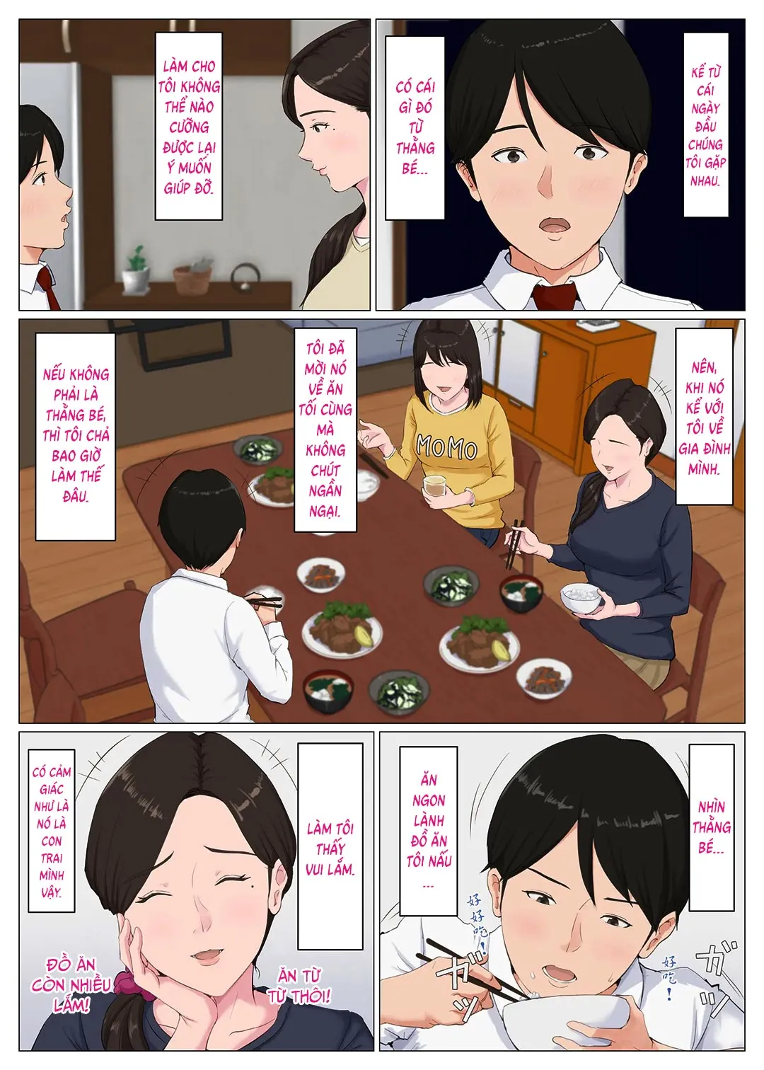 HentaiVN.net - Ảnh 35 - Người phụ nữ giống mẹ tôi [Haha ni nita Hito ~Zenpen~ A Motherly Woman] - Chap 2.1