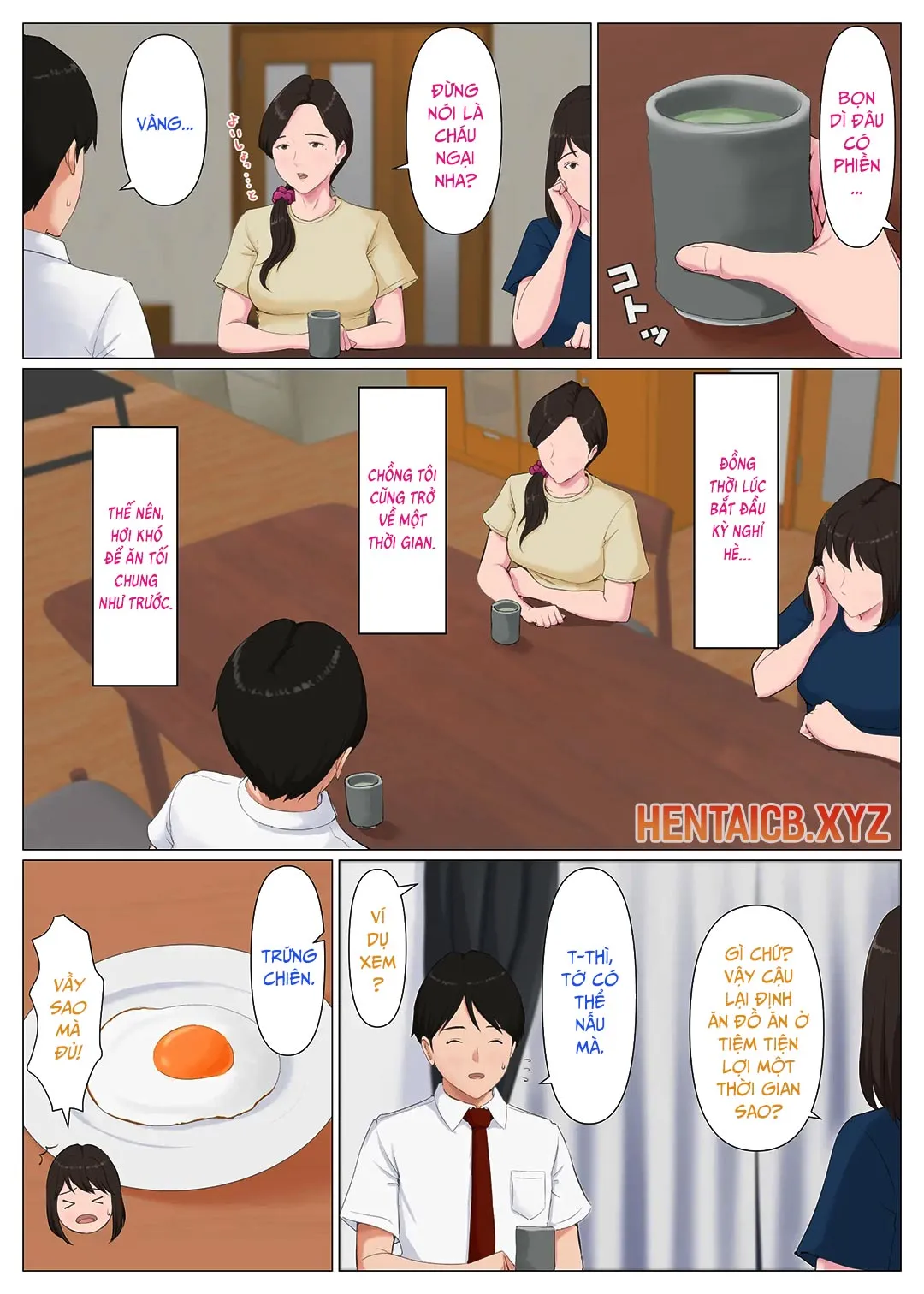 HentaiVN.net - Ảnh 3 - Người phụ nữ giống mẹ tôi [Haha ni nita Hito ~Zenpen~ A Motherly Woman] - Chap 2.1