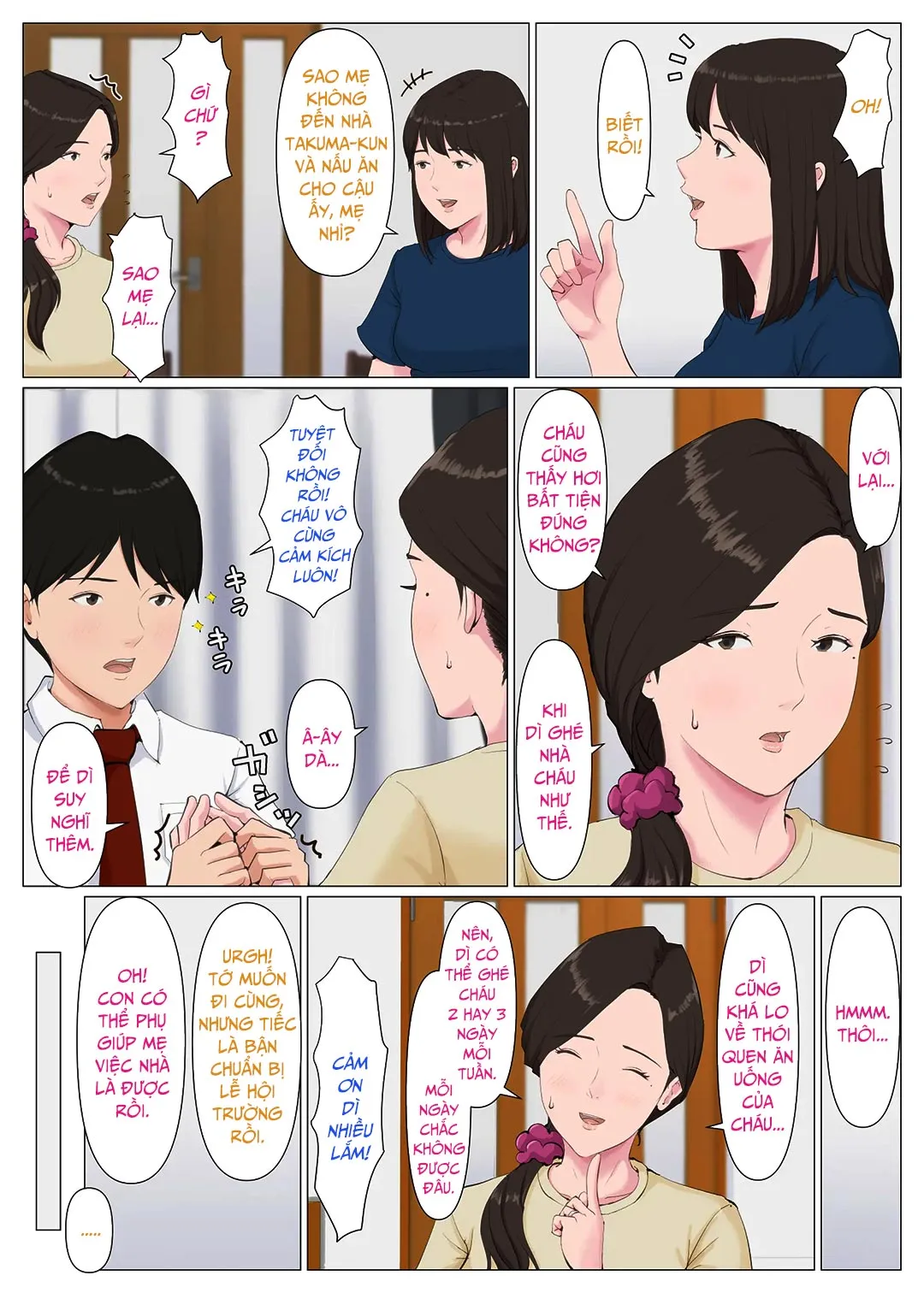 HentaiVN.net - Ảnh 4 - Người phụ nữ giống mẹ tôi [Haha ni nita Hito ~Zenpen~ A Motherly Woman] - Chap 2.1