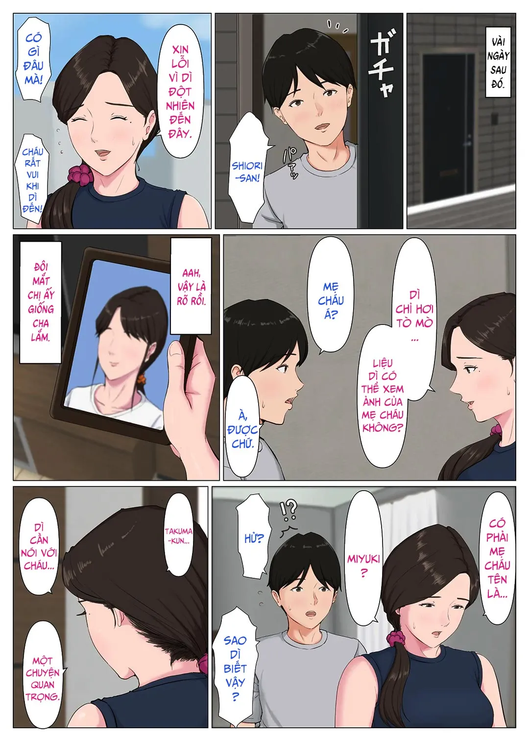 HentaiVN.net - Ảnh 18 - Người phụ nữ giống mẹ tôi [Haha ni nita Hito ~Zenpen~ A Motherly Woman] - Chap 2.2
