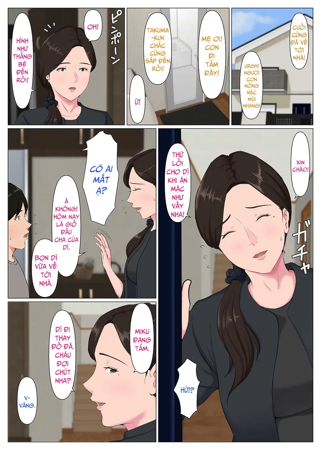 HentaiVN.net - Ảnh 4 - Người phụ nữ giống mẹ tôi [Haha ni nita Hito ~Zenpen~ A Motherly Woman] - Chap 2.2