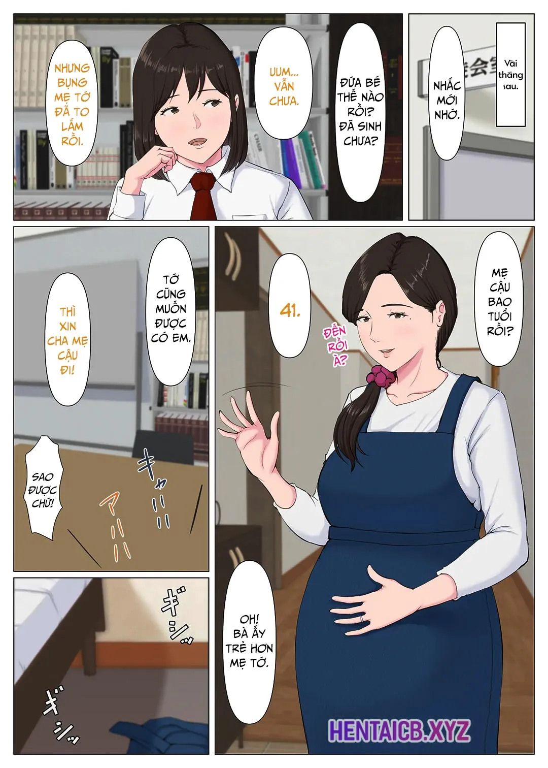 HentaiVN.net - Ảnh 18 - Người phụ nữ giống mẹ tôi [Haha ni nita Hito ~Zenpen~ A Motherly Woman] - Chap 2.3