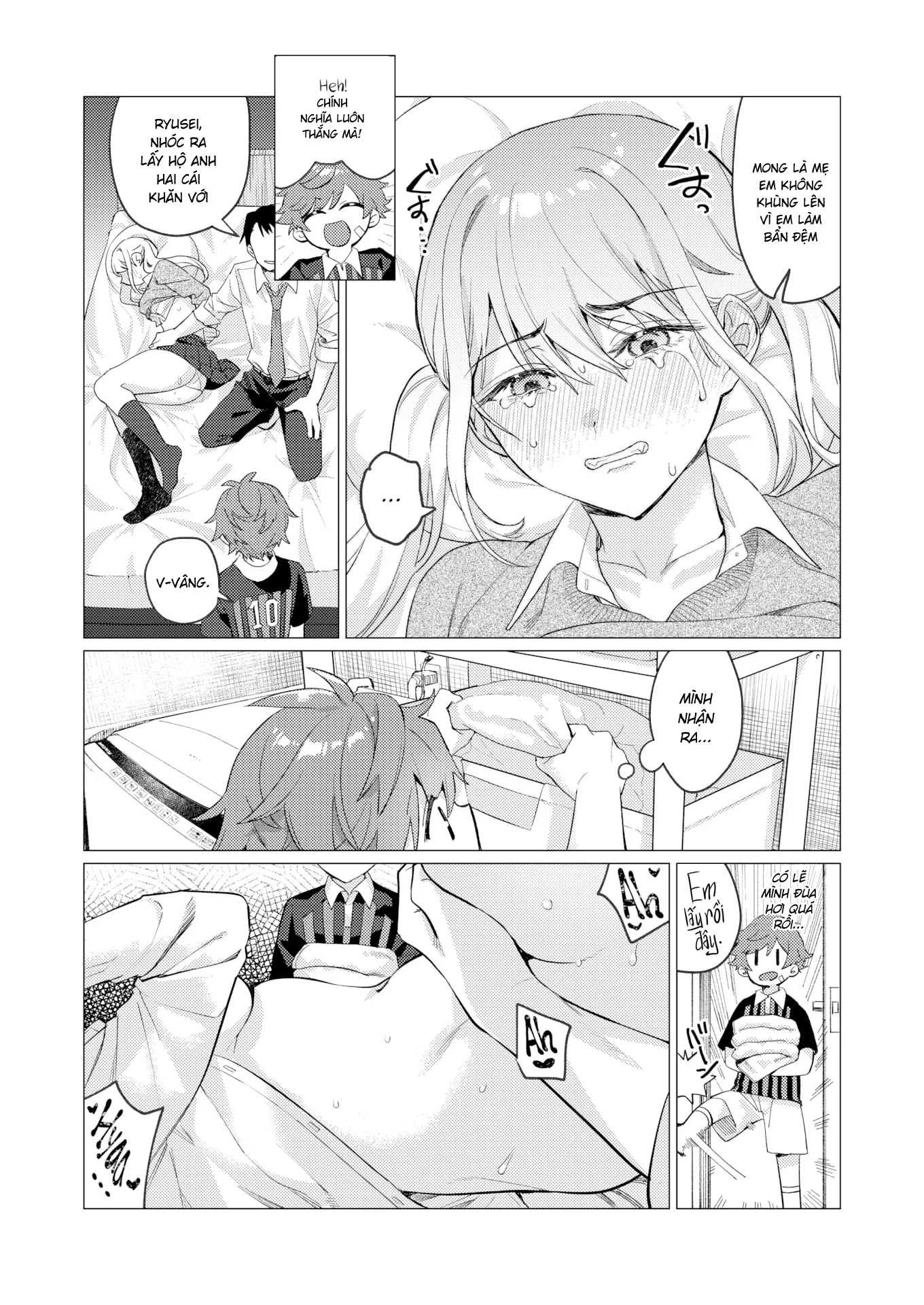 HentaiVN.net - Ảnh 11 - Em muốn cho chị biết ai mới là trùm - Oneshot