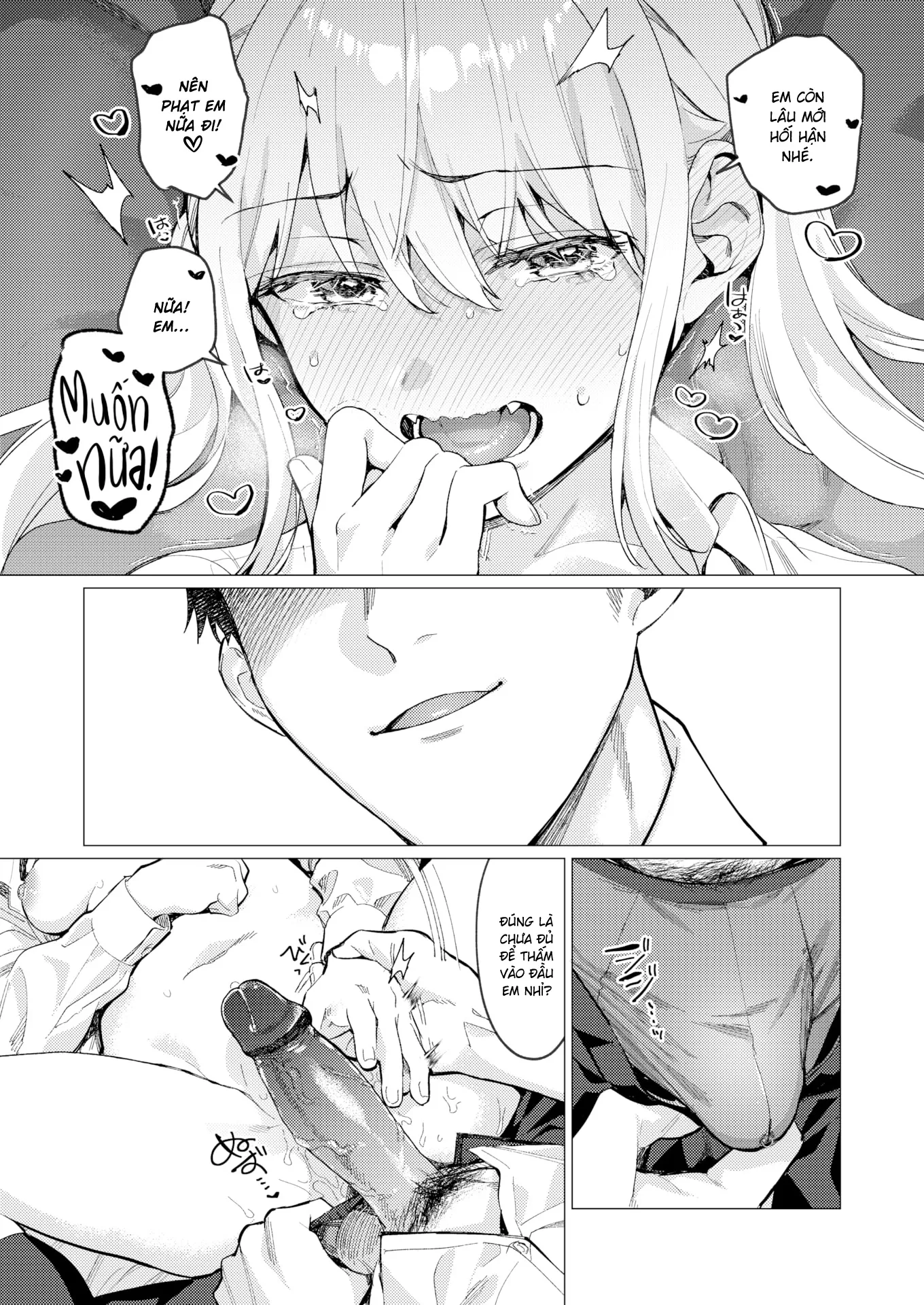 HentaiVN.net - Ảnh 14 - Em muốn cho chị biết ai mới là trùm - Oneshot