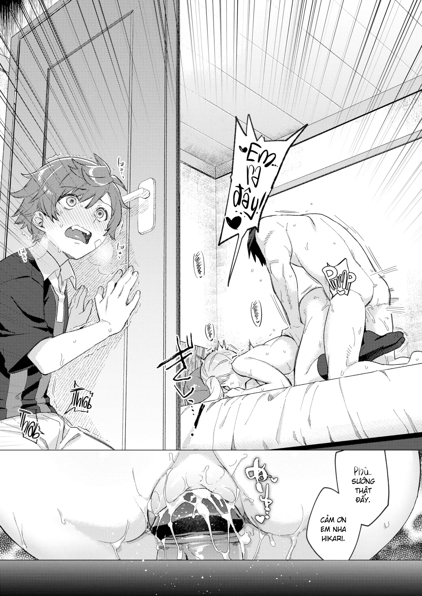HentaiVN.net - Ảnh 25 - Em muốn cho chị biết ai mới là trùm - Oneshot