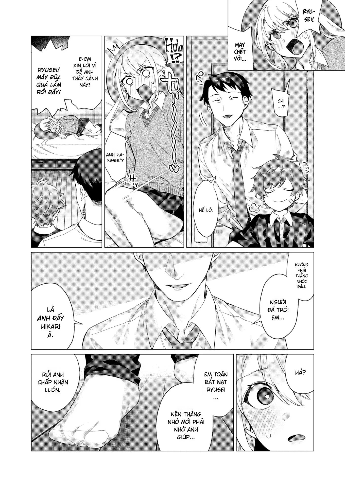 HentaiVN.net - Ảnh 5 - Em muốn cho chị biết ai mới là trùm - Oneshot