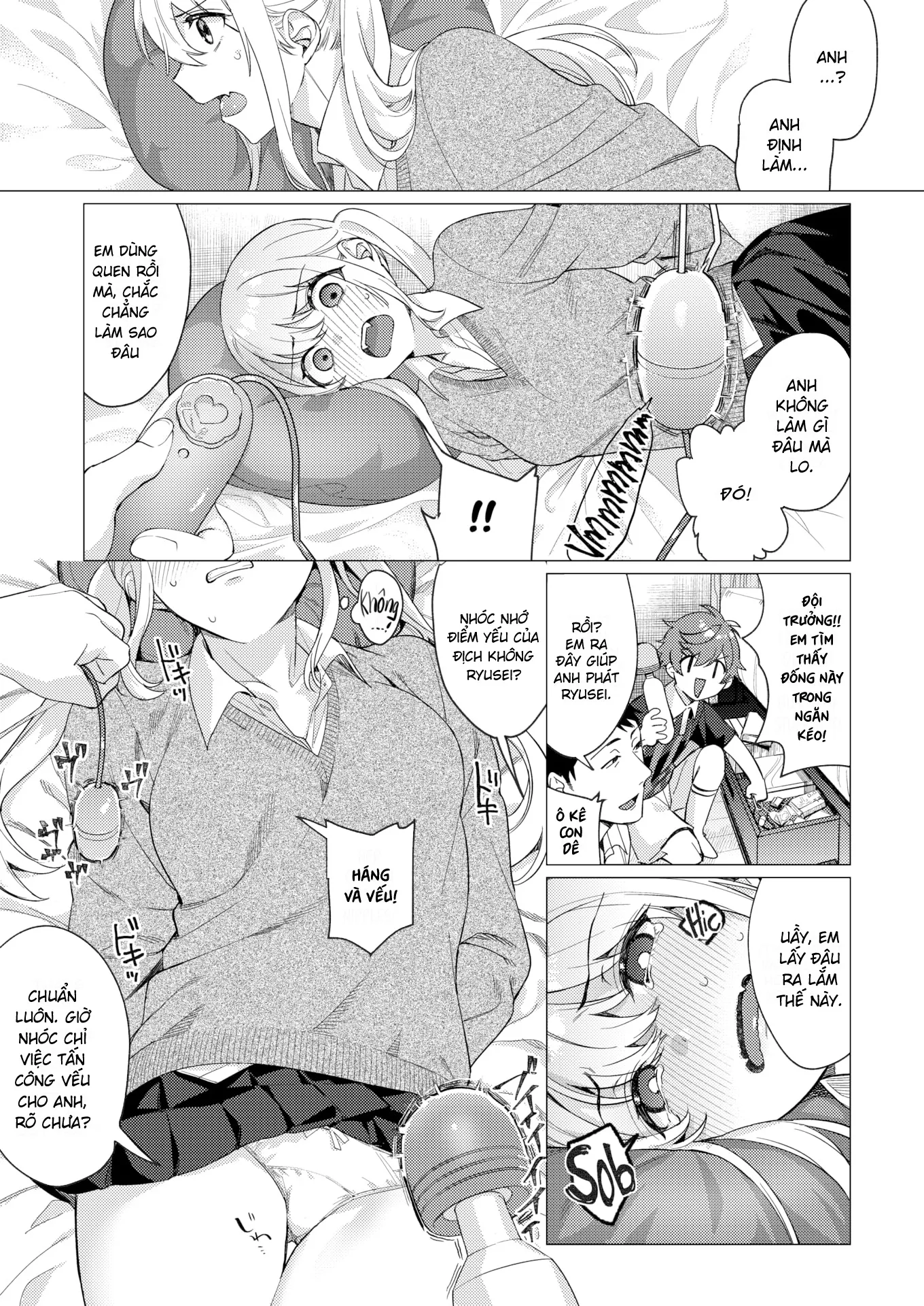 HentaiVN.net - Ảnh 6 - Em muốn cho chị biết ai mới là trùm - Oneshot