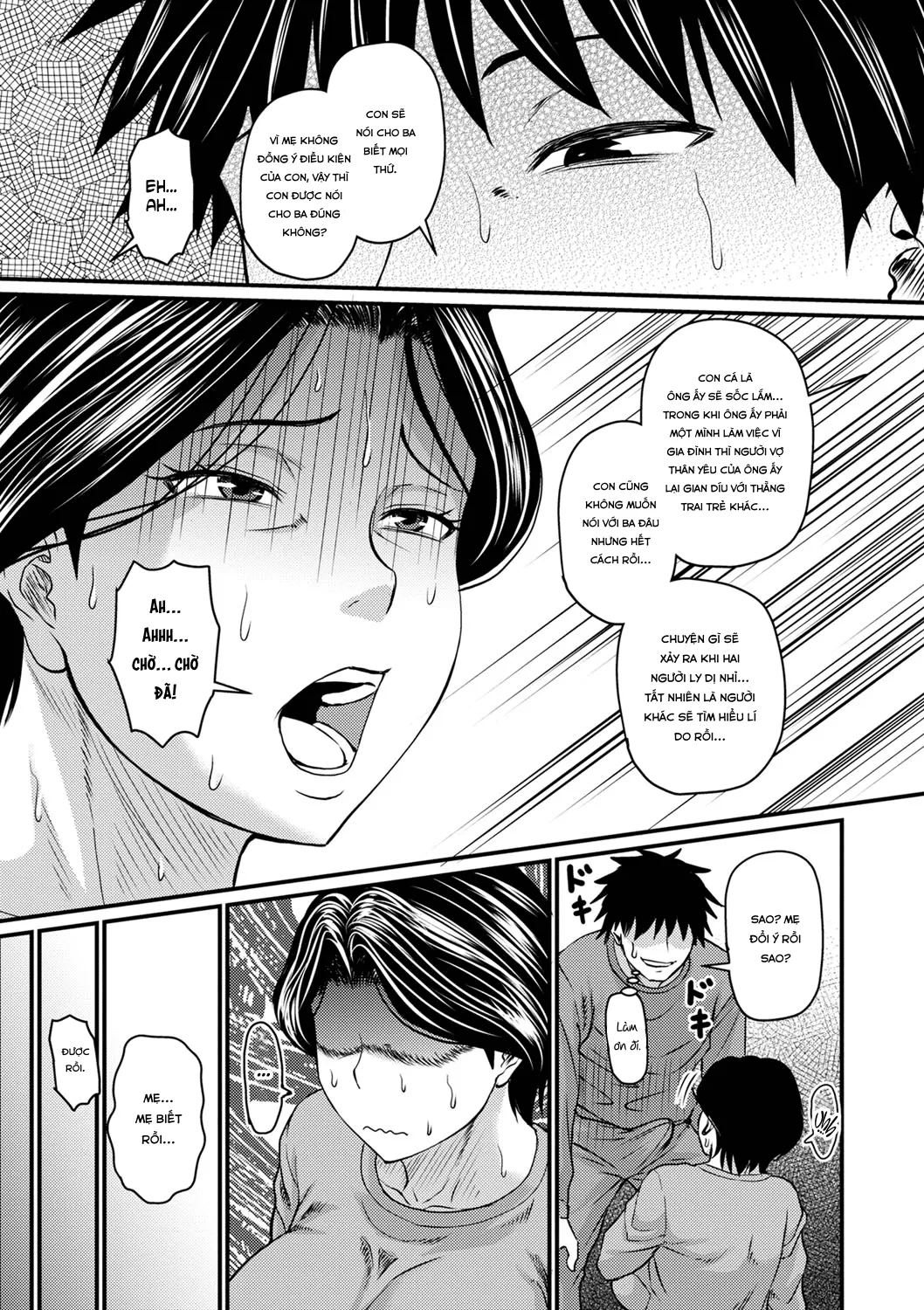 HentaiVN.net - Ảnh 7 - Kaachan wa Ore no... [母ちゃんはオレの…] - Chap 2