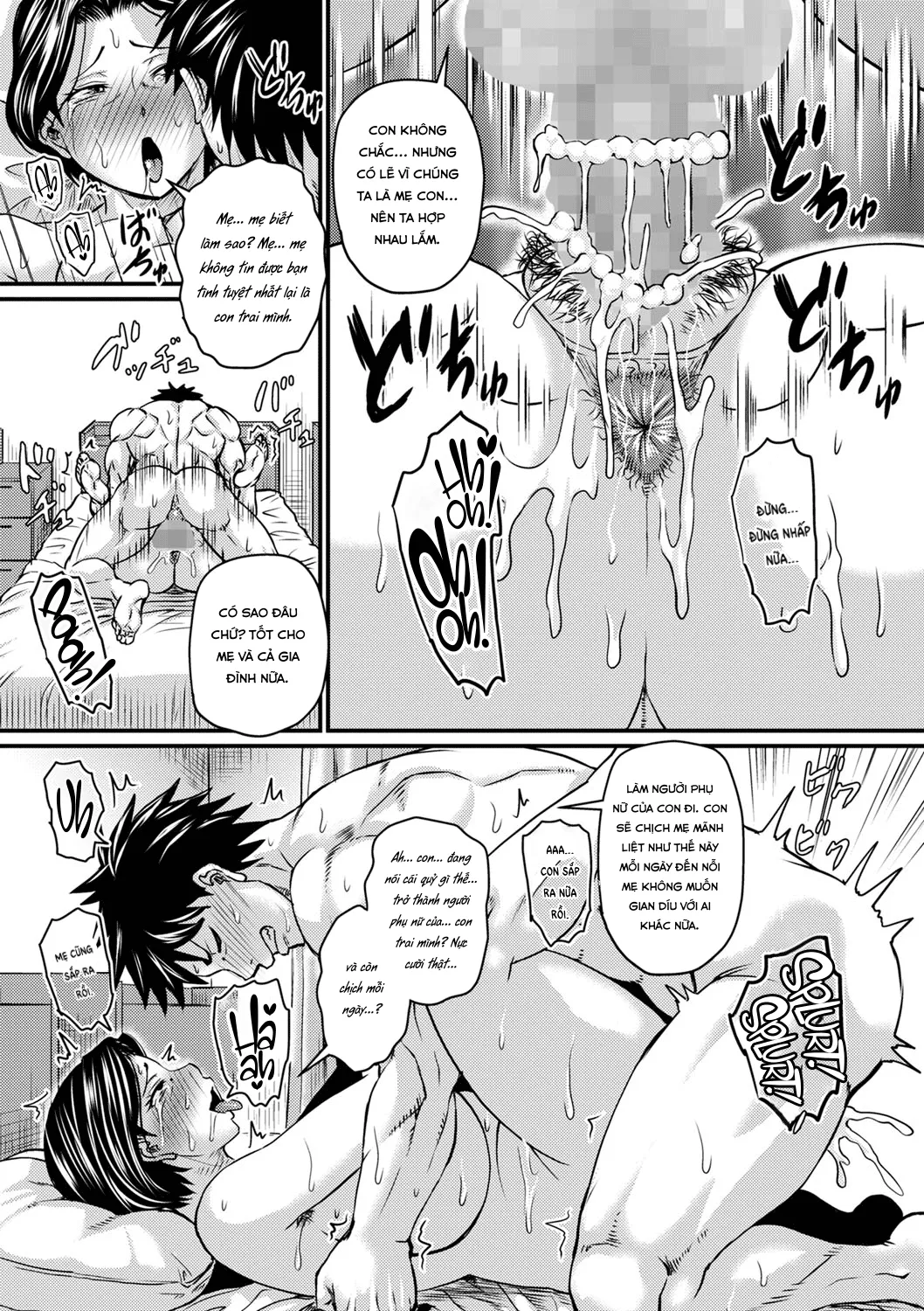 HentaiVN.net - Ảnh 3 - Kaachan wa Ore no... [母ちゃんはオレの…] - Chap 3