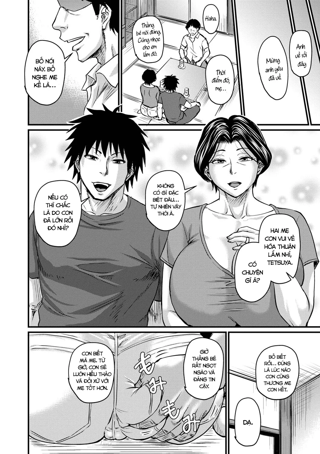 HentaiVN.net - Ảnh 5 - Kaachan wa Ore no... [母ちゃんはオレの…] - Chap 4