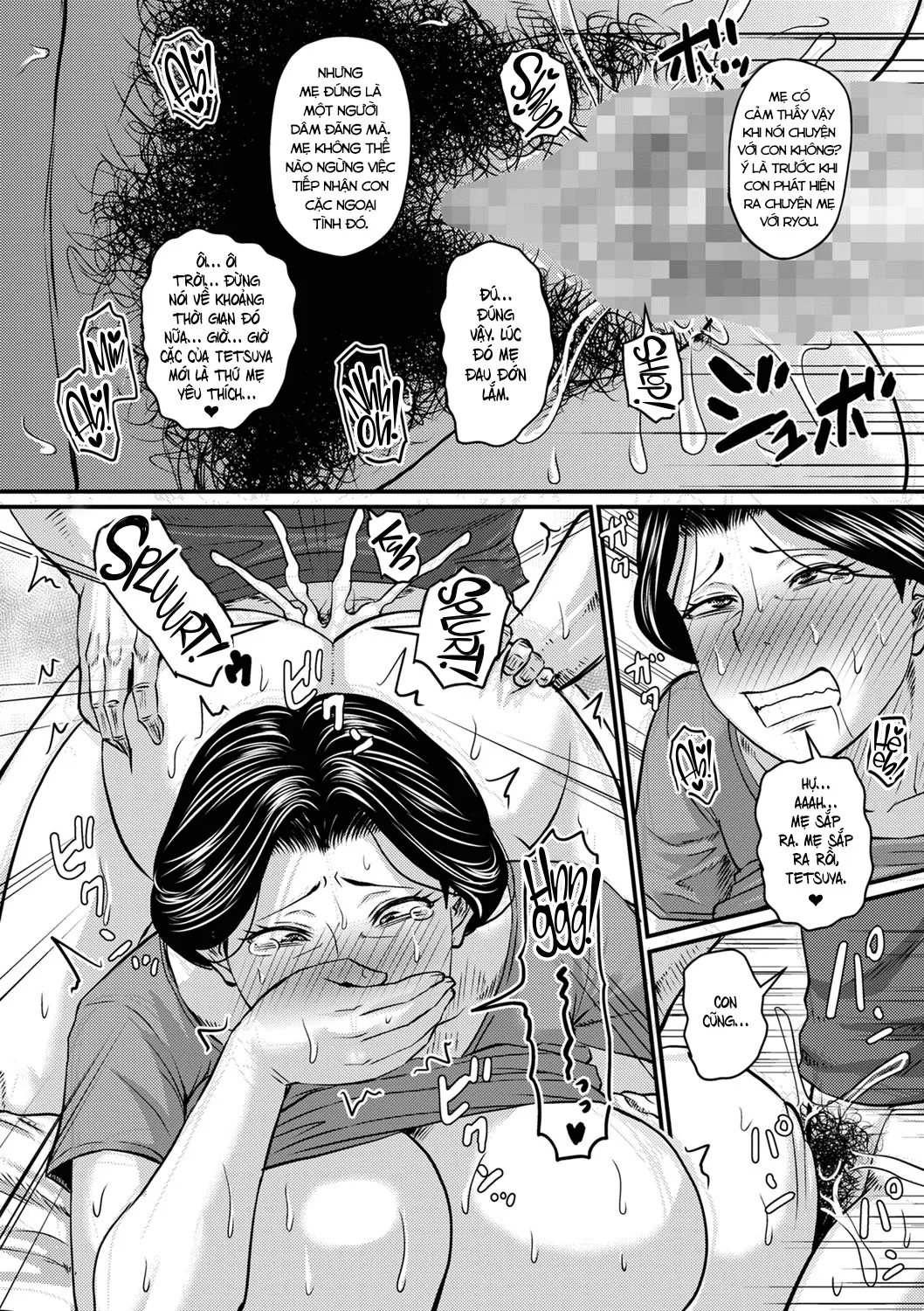 HentaiVN.net - Ảnh 7 - Kaachan wa Ore no... [母ちゃんはオレの…] - Chap 4