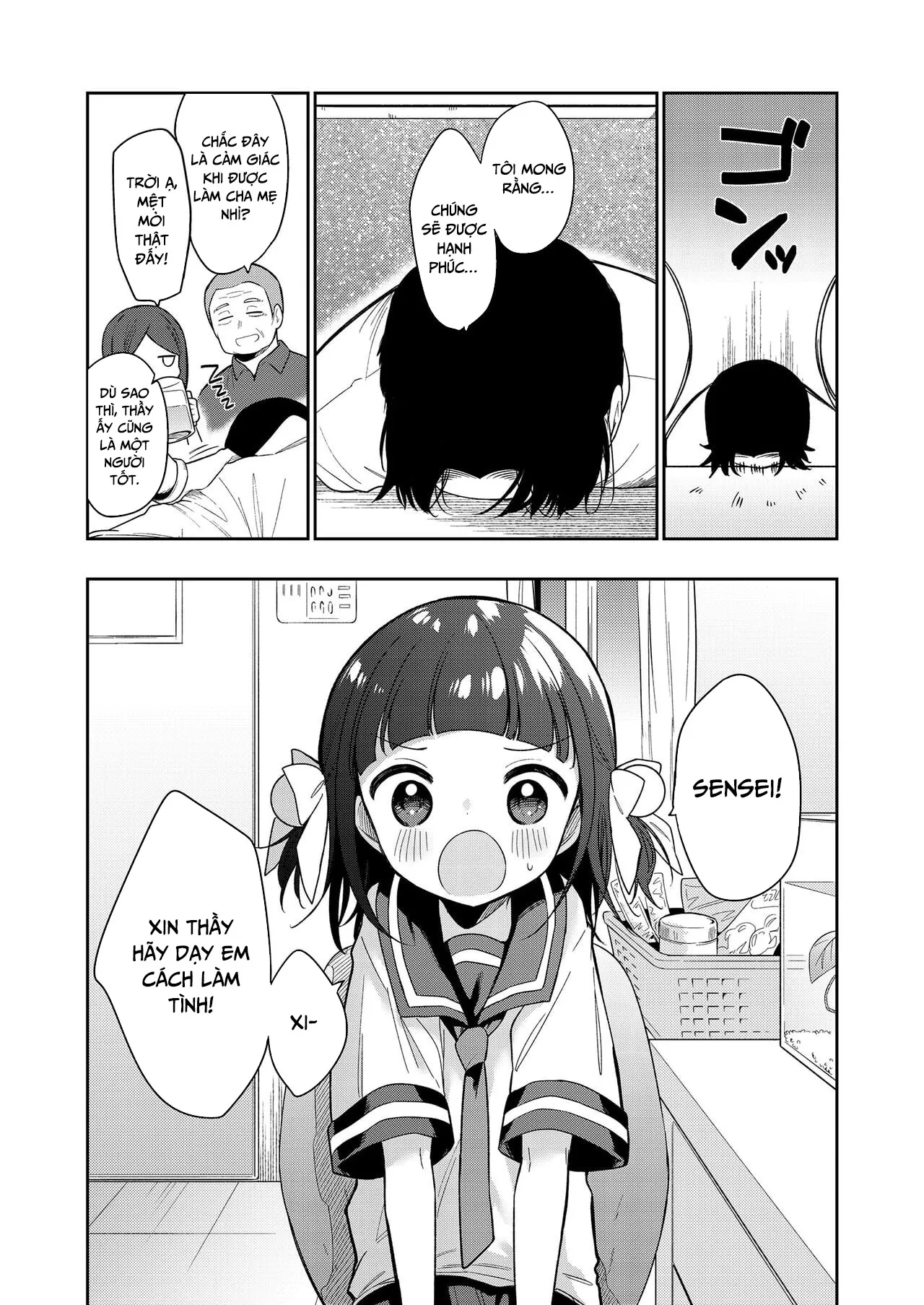 HentaiVN.net - Ảnh 5 - Sói già đội lốt cừu non - Chap 1