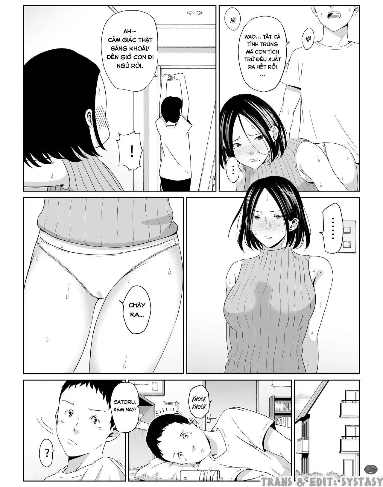 HentaiVN.net - Ảnh 10 - Boku no Daisuki na Kaa-san to Omou Zonbun Sex Dekiru Hi - Oneshot - Có che