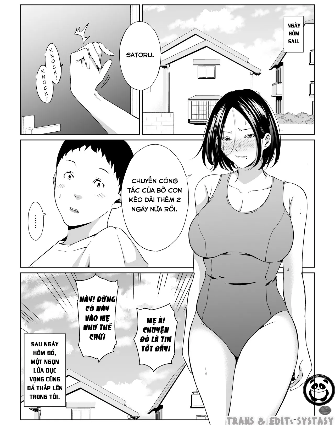 HentaiVN.net - Ảnh 28 - Boku no Daisuki na Kaa-san to Omou Zonbun Sex Dekiru Hi - Oneshot - Có che