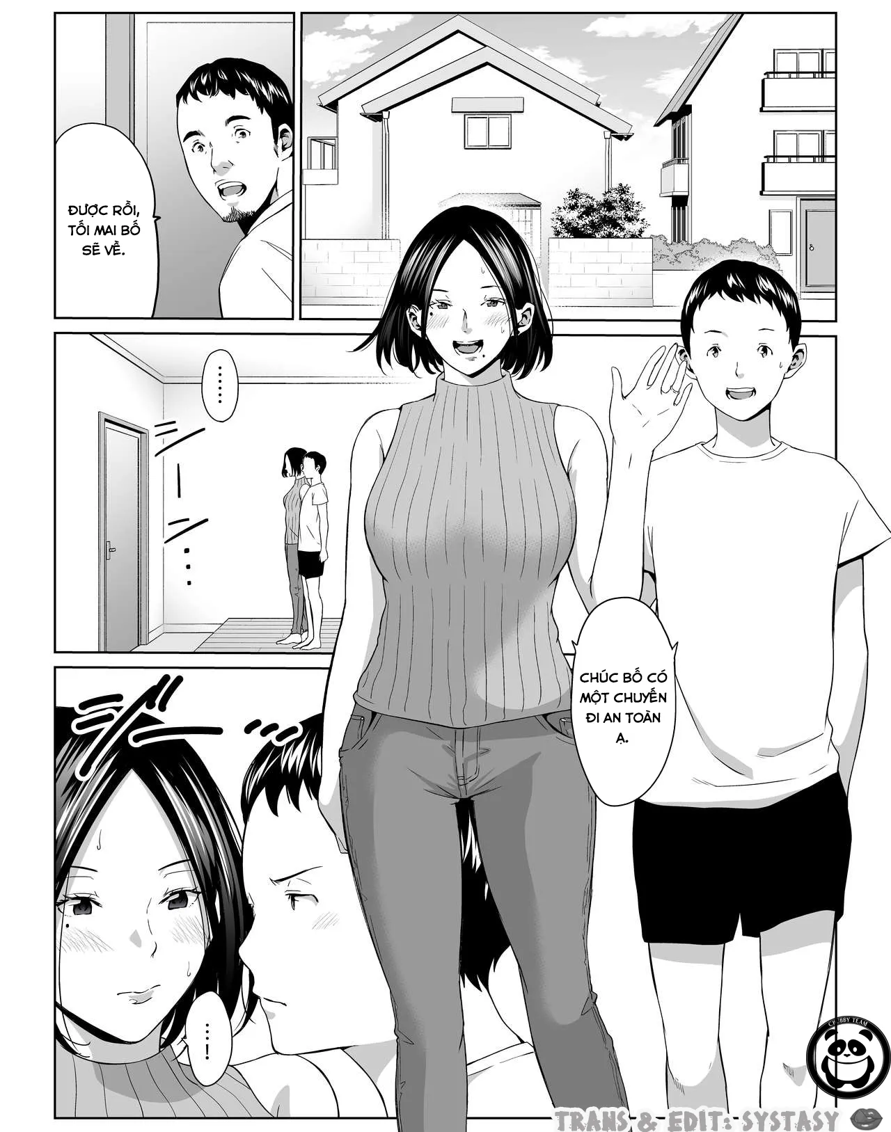 HentaiVN.net - Ảnh 3 - Boku no Daisuki na Kaa-san to Omou Zonbun Sex Dekiru Hi - Oneshot - Có che