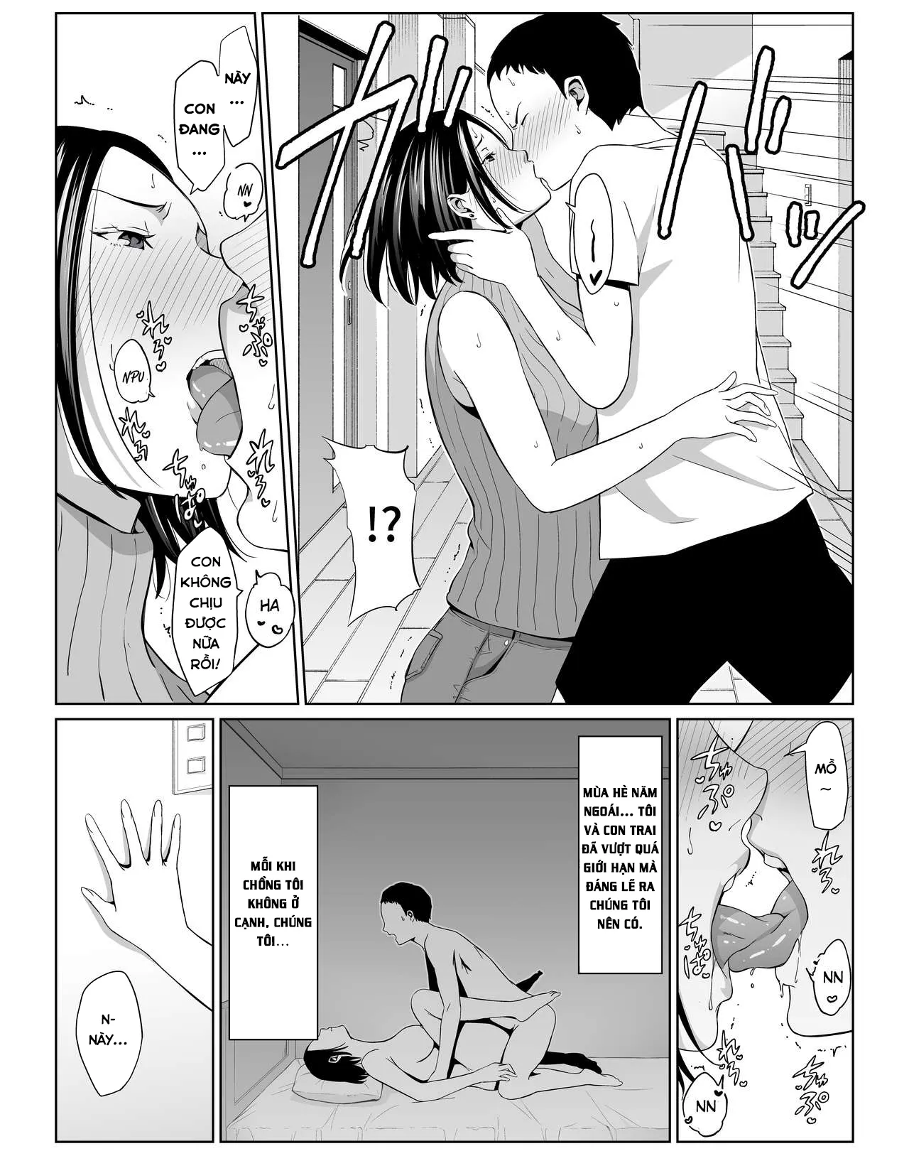 HentaiVN.net - Ảnh 4 - Boku no Daisuki na Kaa-san to Omou Zonbun Sex Dekiru Hi - Oneshot - Có che