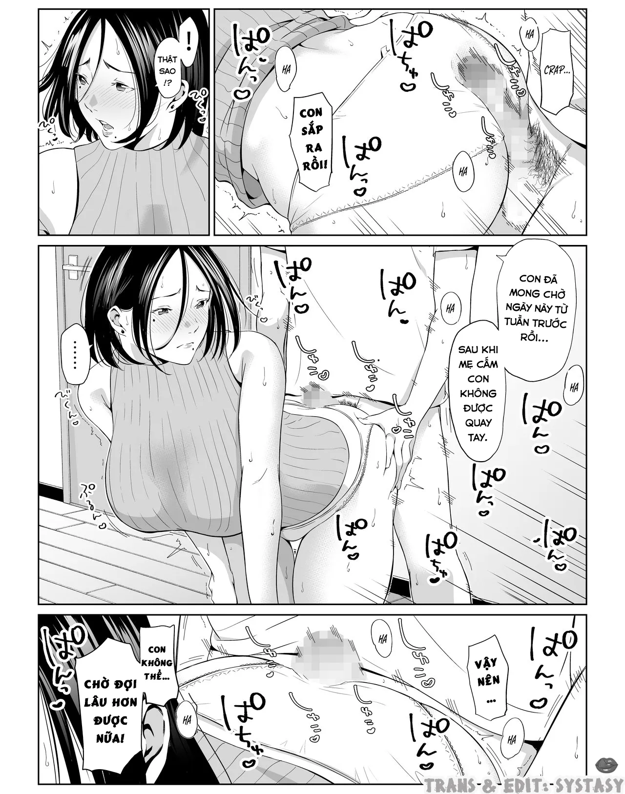 HentaiVN.net - Ảnh 7 - Boku no Daisuki na Kaa-san to Omou Zonbun Sex Dekiru Hi - Oneshot - Có che