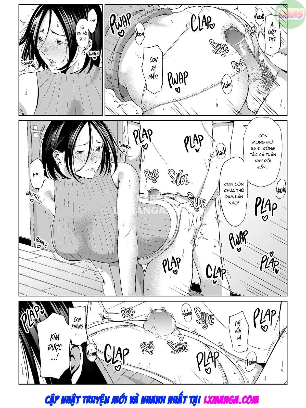 HentaiVN.net - Ảnh 9 - Boku no Daisuki na Kaa-san to Omou Zonbun Sex Dekiru Hi - Oneshot - Không che