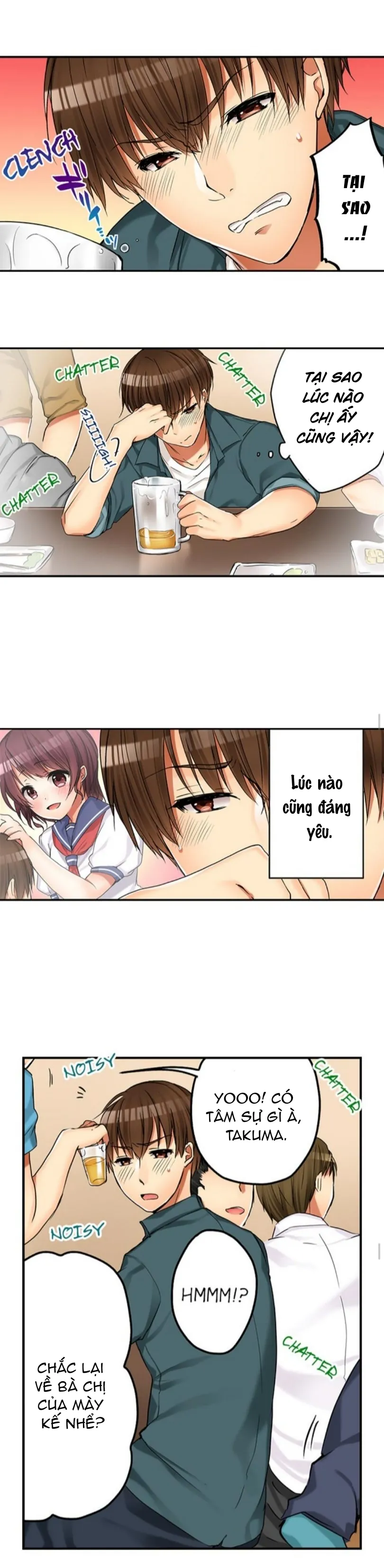HentaiVN.net - Ảnh 7 - Tôi làm tình với chị gái mình [I did naught things with my (drunk ) sister] - Chap 1: Chị kế...