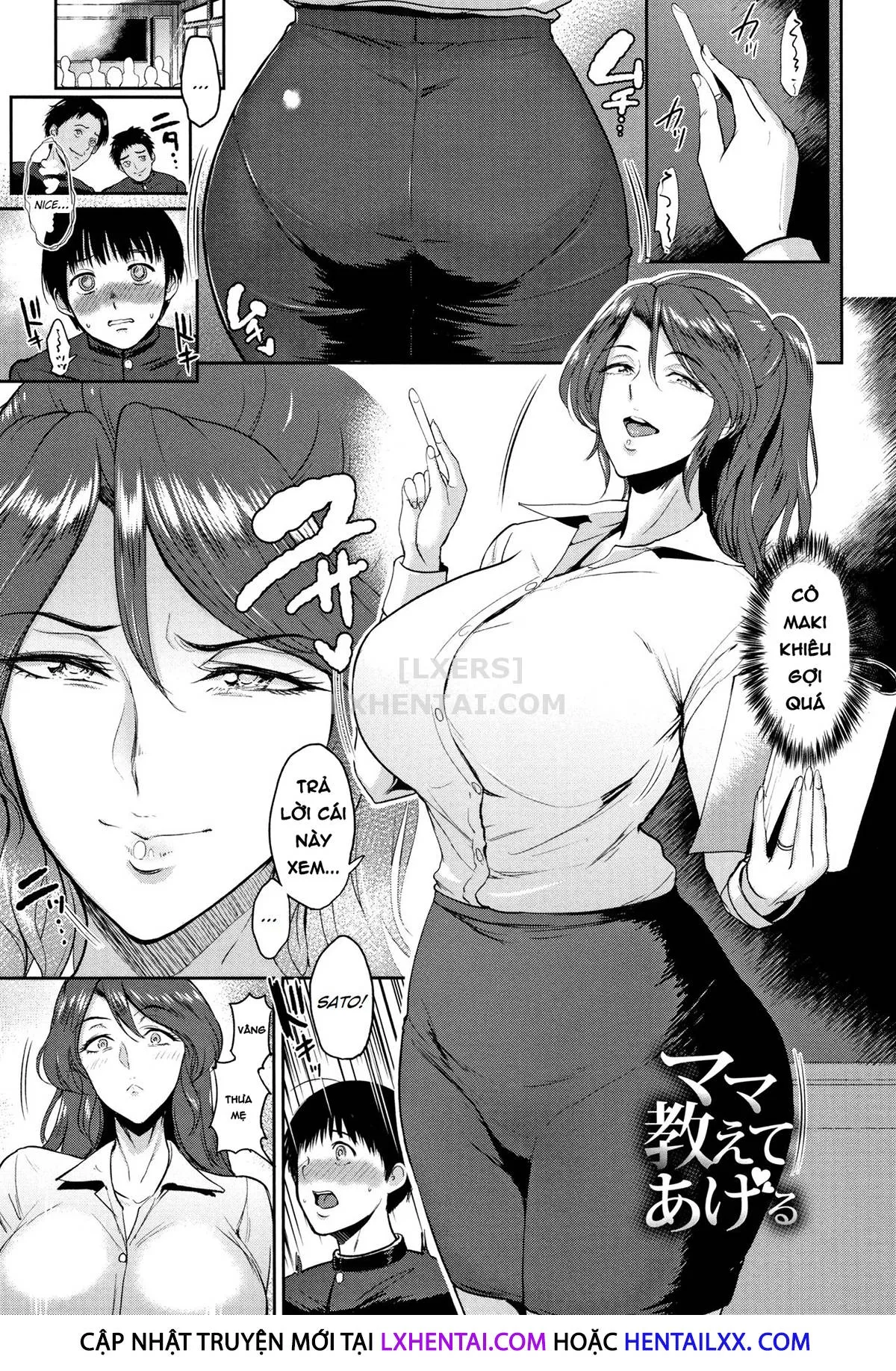 HentaiVN.net - Ảnh 6 - Mama Oshiete Ageru - Oneshot