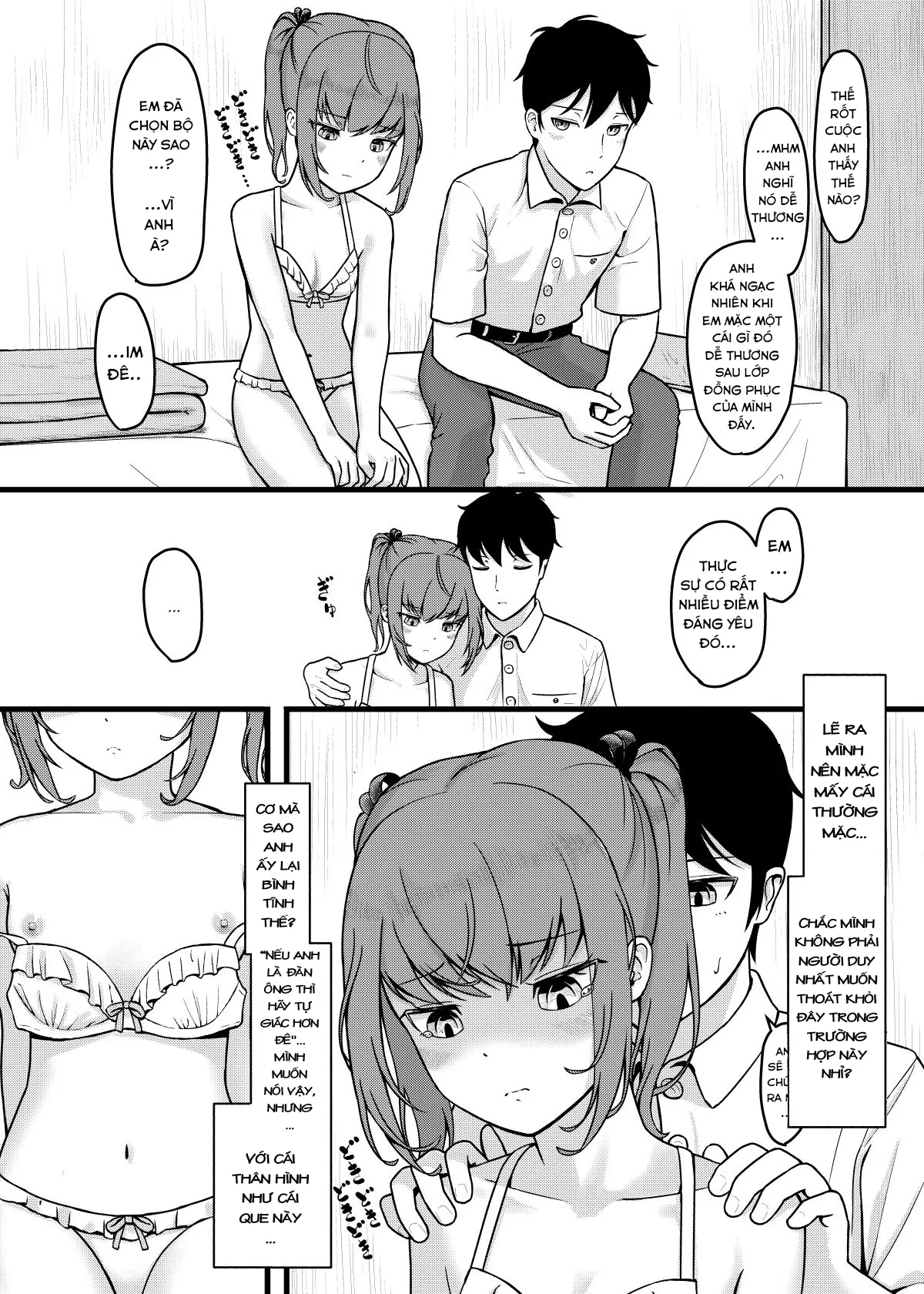 HentaiVN.net - Ảnh 9 - Trái tim mùa hè ( Reup ) [SUMMER HEART'S CONTENT] - Chap 1: Lần đầu be like