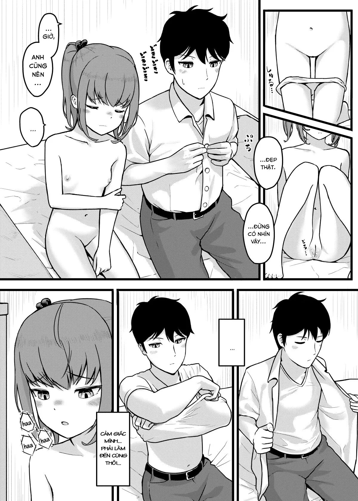 HentaiVN.net - Ảnh 17 - Trái tim mùa hè ( Reup ) [SUMMER HEART'S CONTENT] - Chap 1: Lần đầu be like
