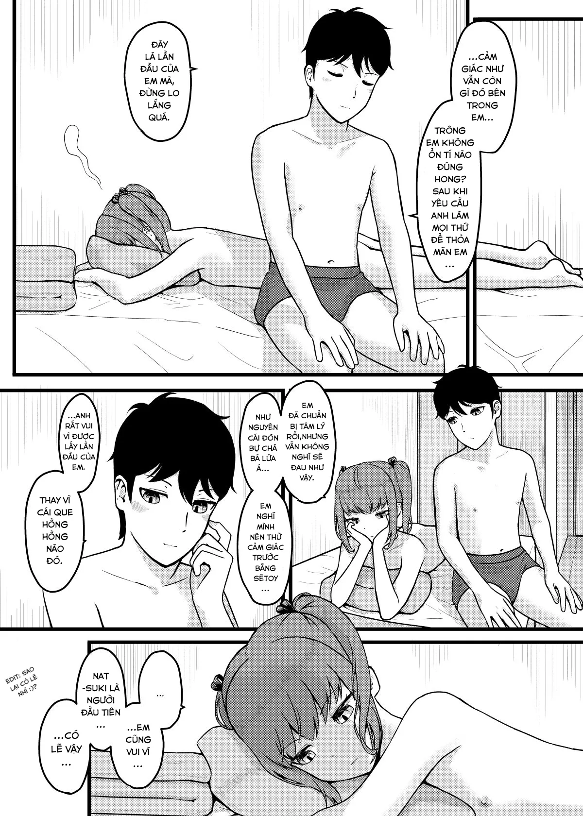 HentaiVN.net - Ảnh 19 - Trái tim mùa hè ( Reup ) [SUMMER HEART'S CONTENT] - Chap 1: Lần đầu be like