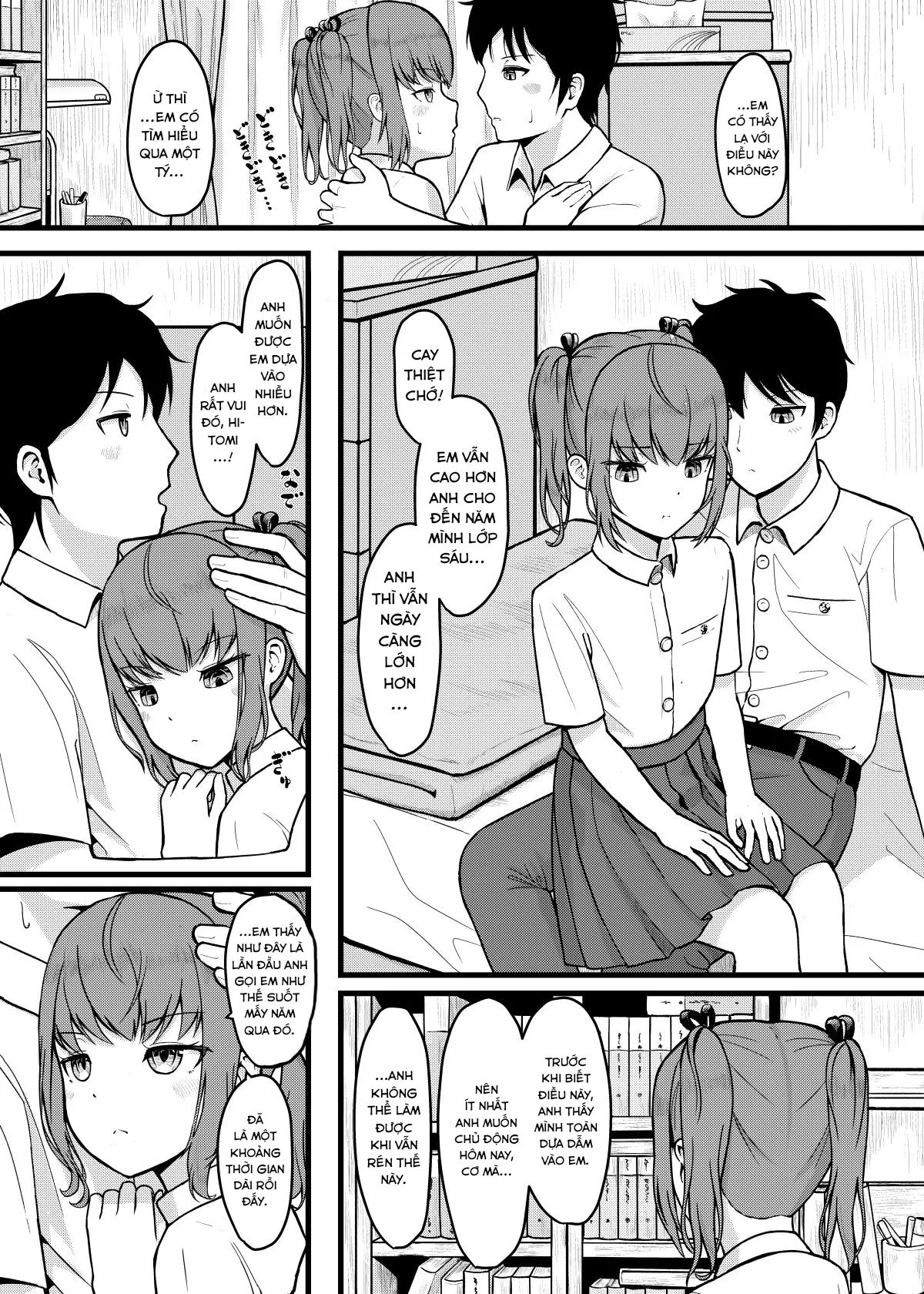 HentaiVN.net - Ảnh 4 - Trái tim mùa hè ( Reup ) [SUMMER HEART'S CONTENT] - Chap 1: Lần đầu be like