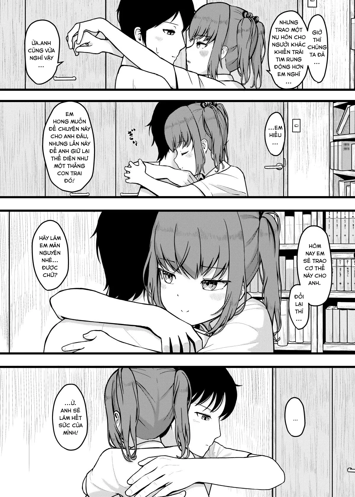 HentaiVN.net - Ảnh 6 - Trái tim mùa hè ( Reup ) [SUMMER HEART'S CONTENT] - Chap 1: Lần đầu be like